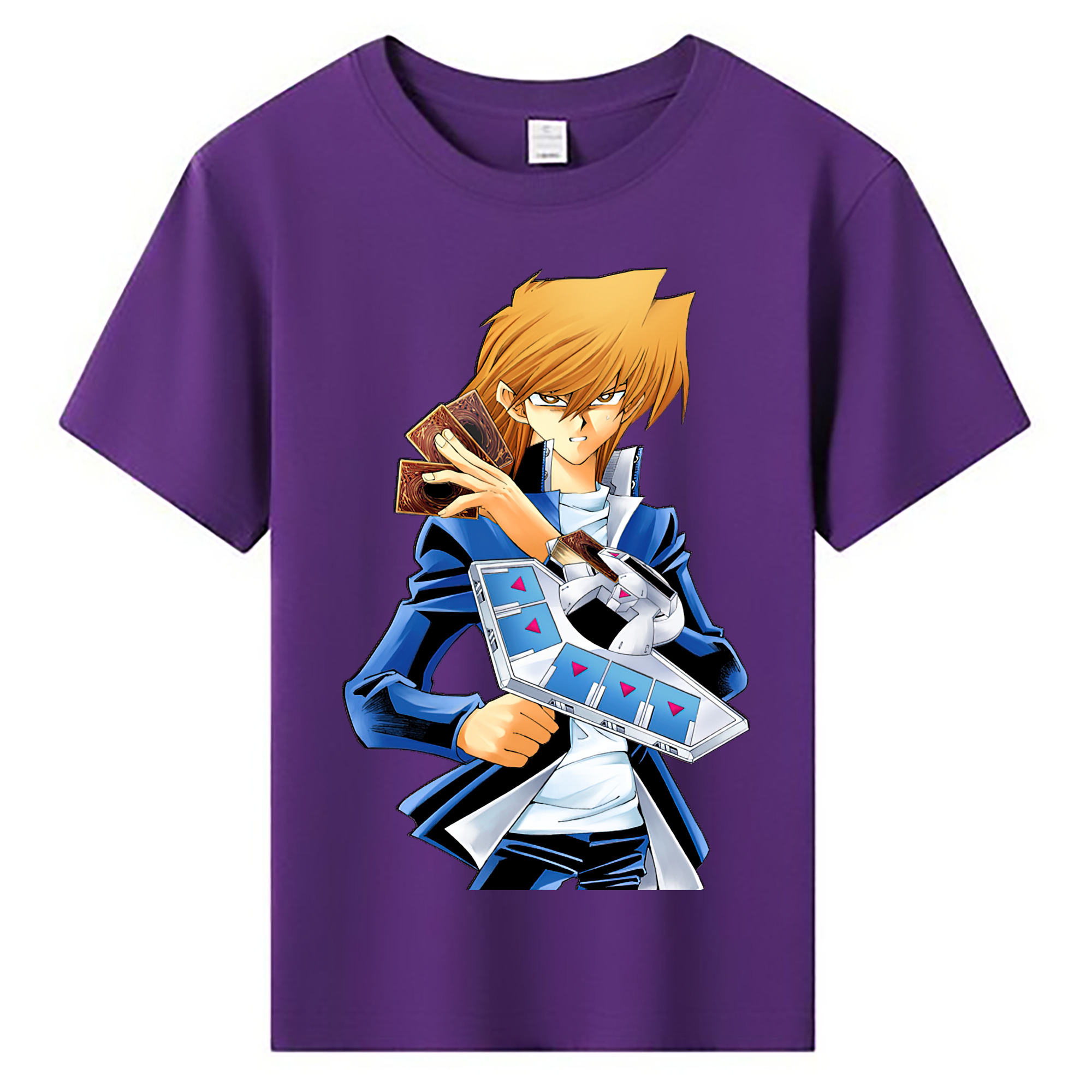 （画像用） 遊☆戯☆王 Yu-Gi-Oh! 綿100％キッズTシャツ（フロントプリント）