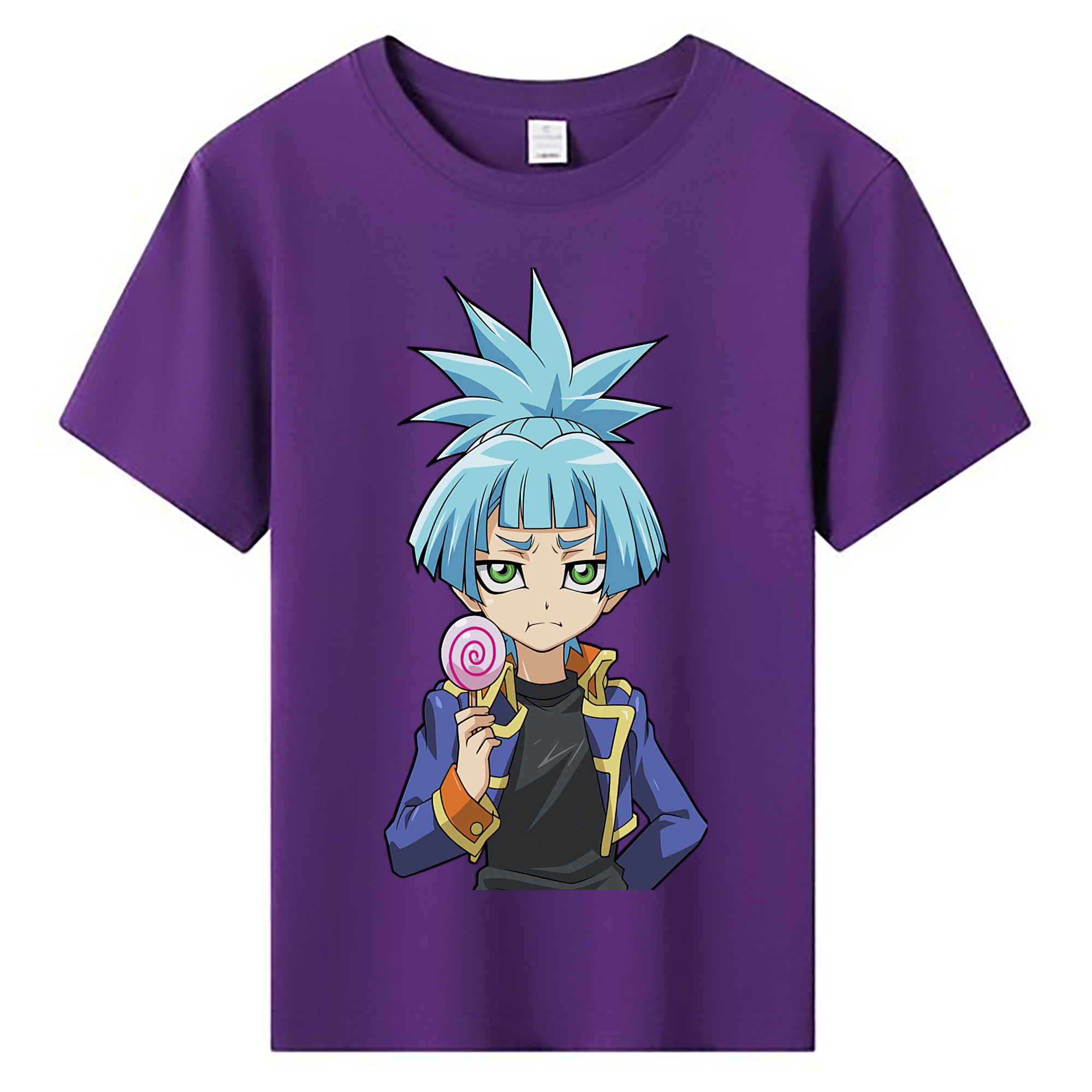 （画像用） 遊☆戯☆王 Yu-Gi-Oh! 綿100％キッズTシャツ（フロントプリント）