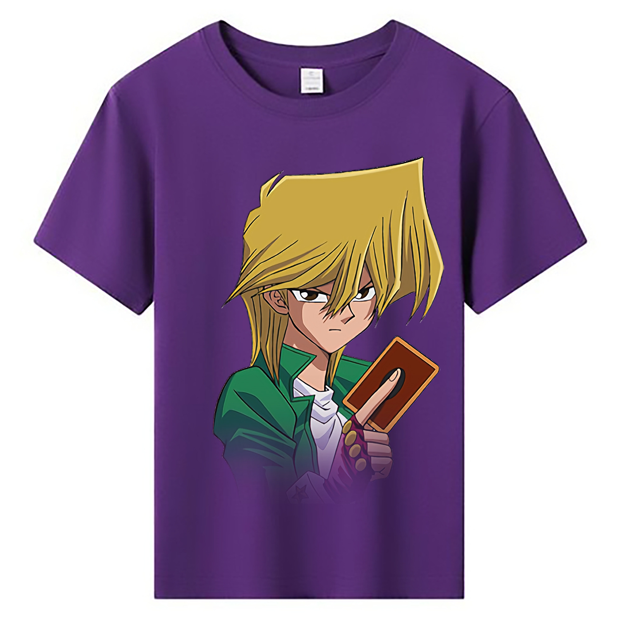 （画像用） 遊☆戯☆王 Yu-Gi-Oh! 綿100％キッズTシャツ（フロントプリント）