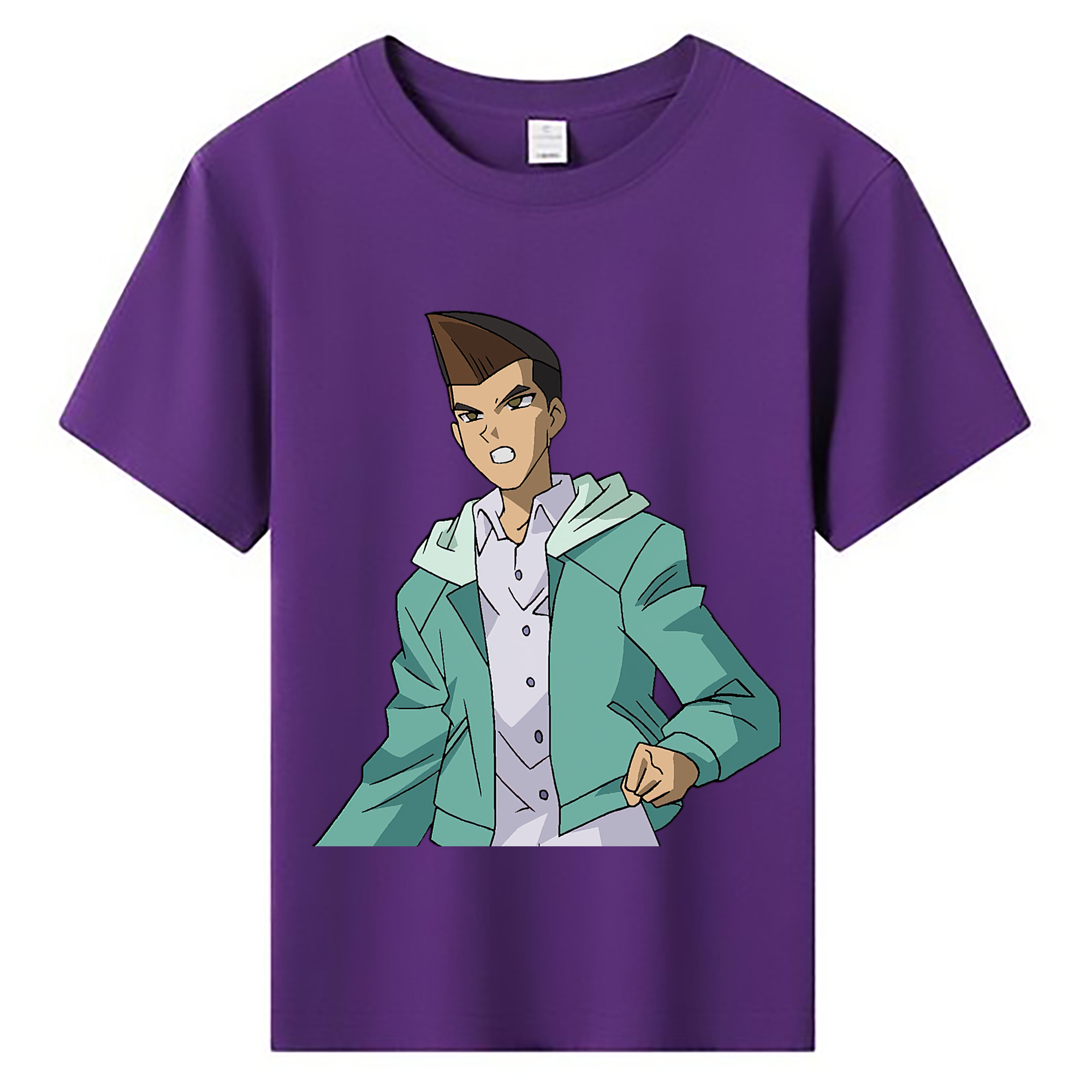 （画像用） 遊☆戯☆王 Yu-Gi-Oh! 綿100％キッズTシャツ（フロントプリント）