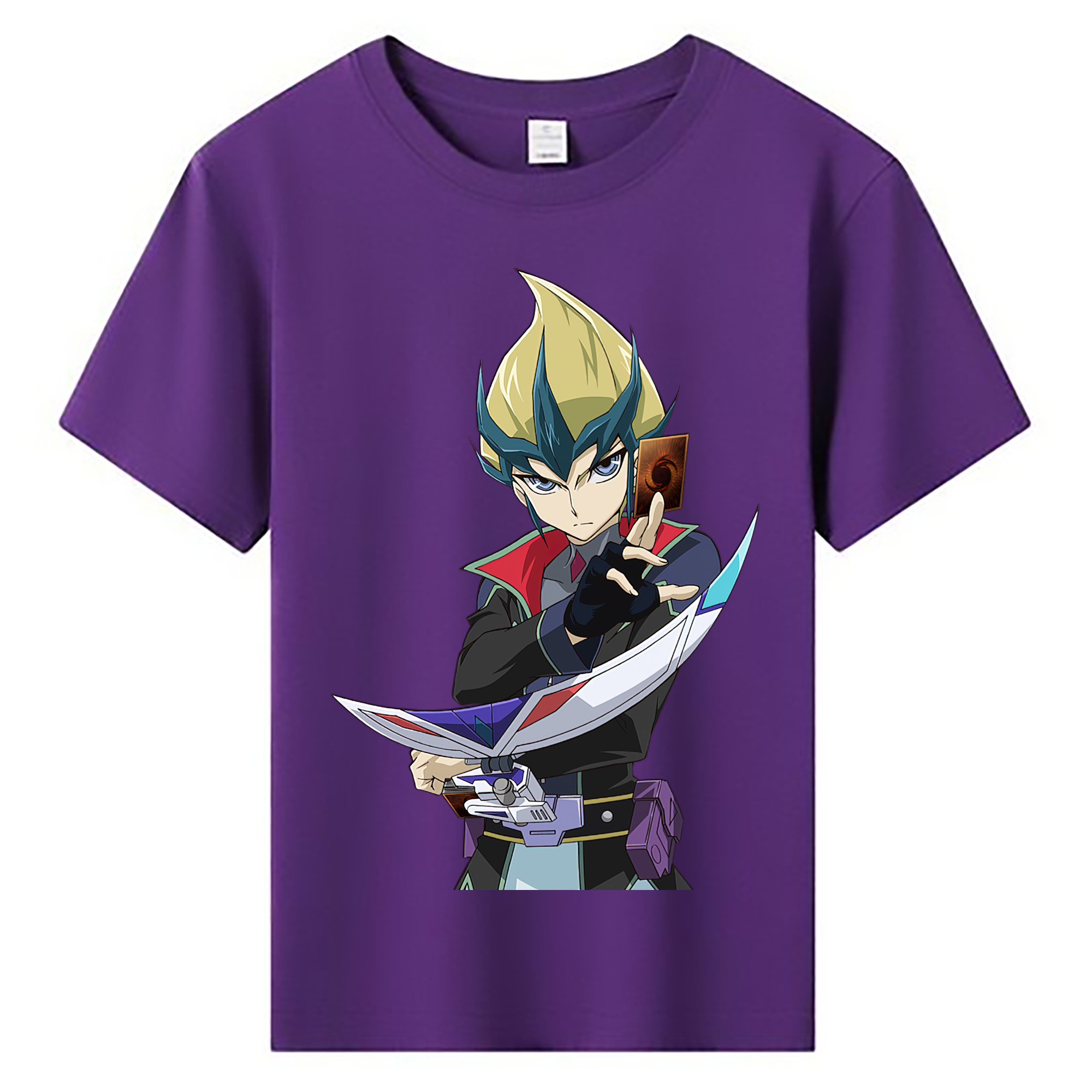 （画像用） 遊☆戯☆王 Yu-Gi-Oh! 綿100％キッズTシャツ（フロントプリント）