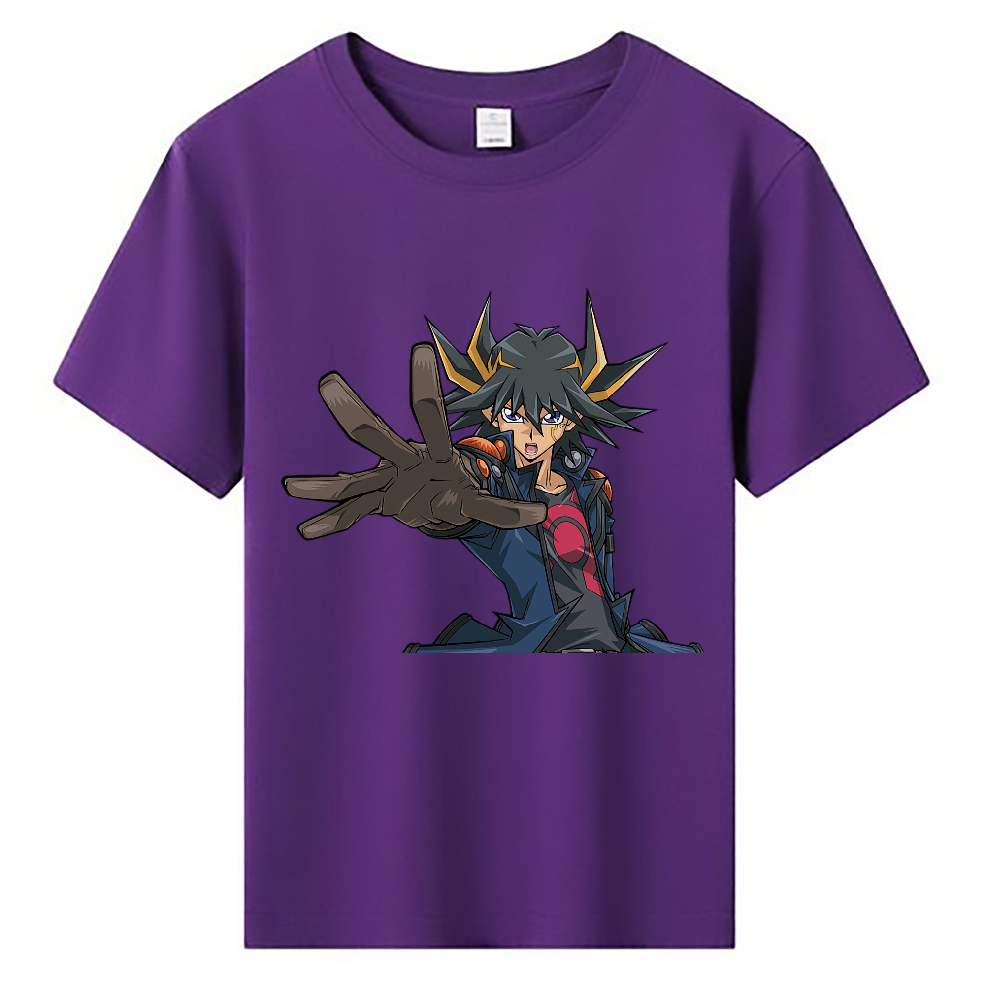 （画像用） 遊☆戯☆王 Yu-Gi-Oh! 綿100％キッズTシャツ（フロントプリント）