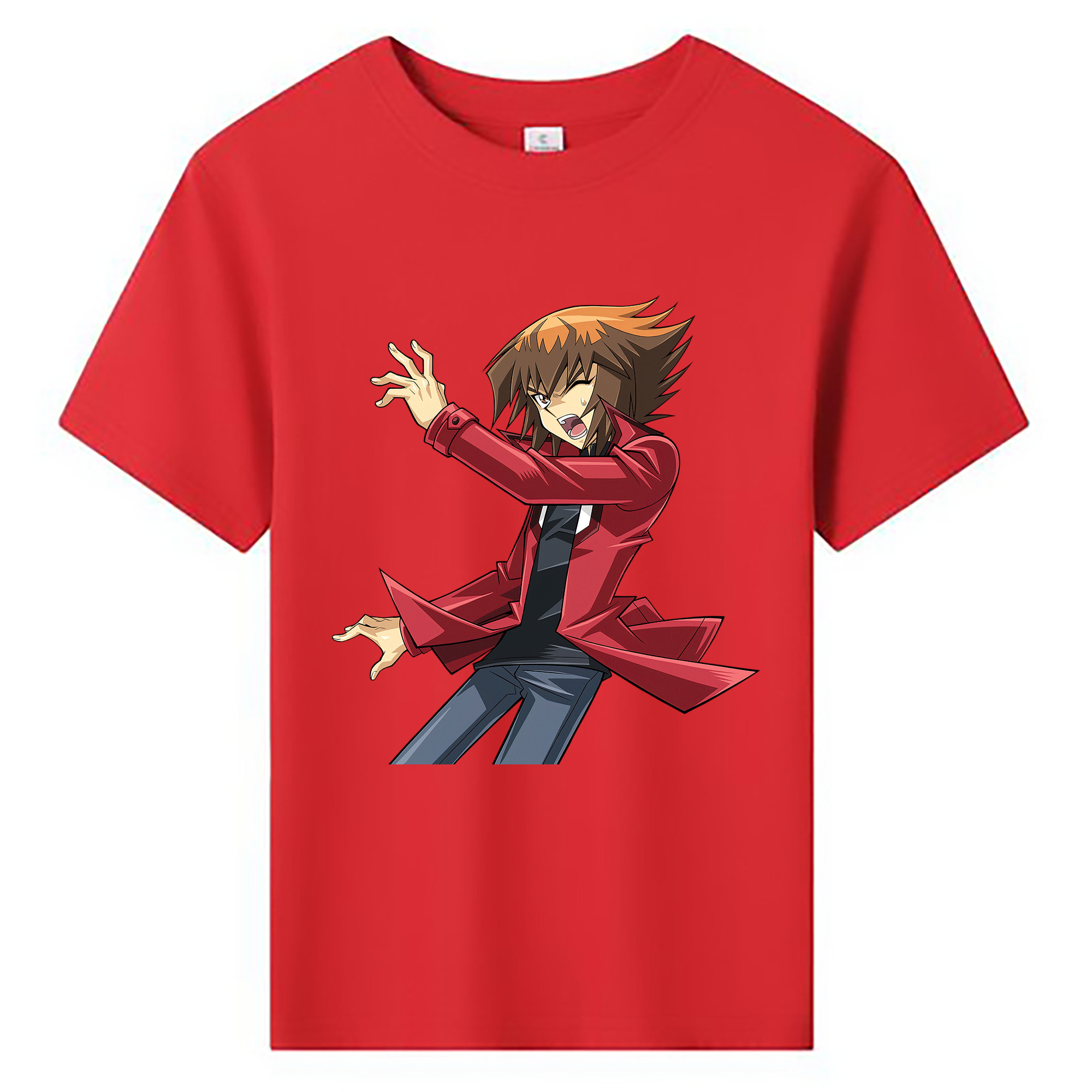 （画像用） 遊☆戯☆王 Yu-Gi-Oh! 綿100％キッズTシャツ（フロントプリント）