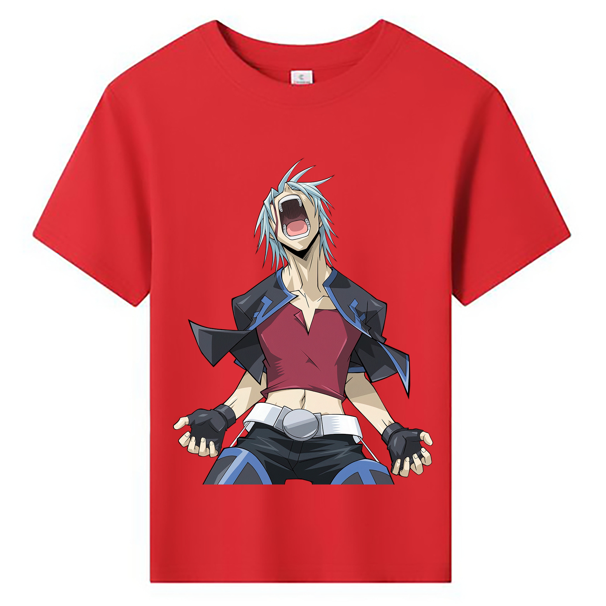 （画像用） 遊☆戯☆王 Yu-Gi-Oh! 綿100％キッズTシャツ（フロントプリント）