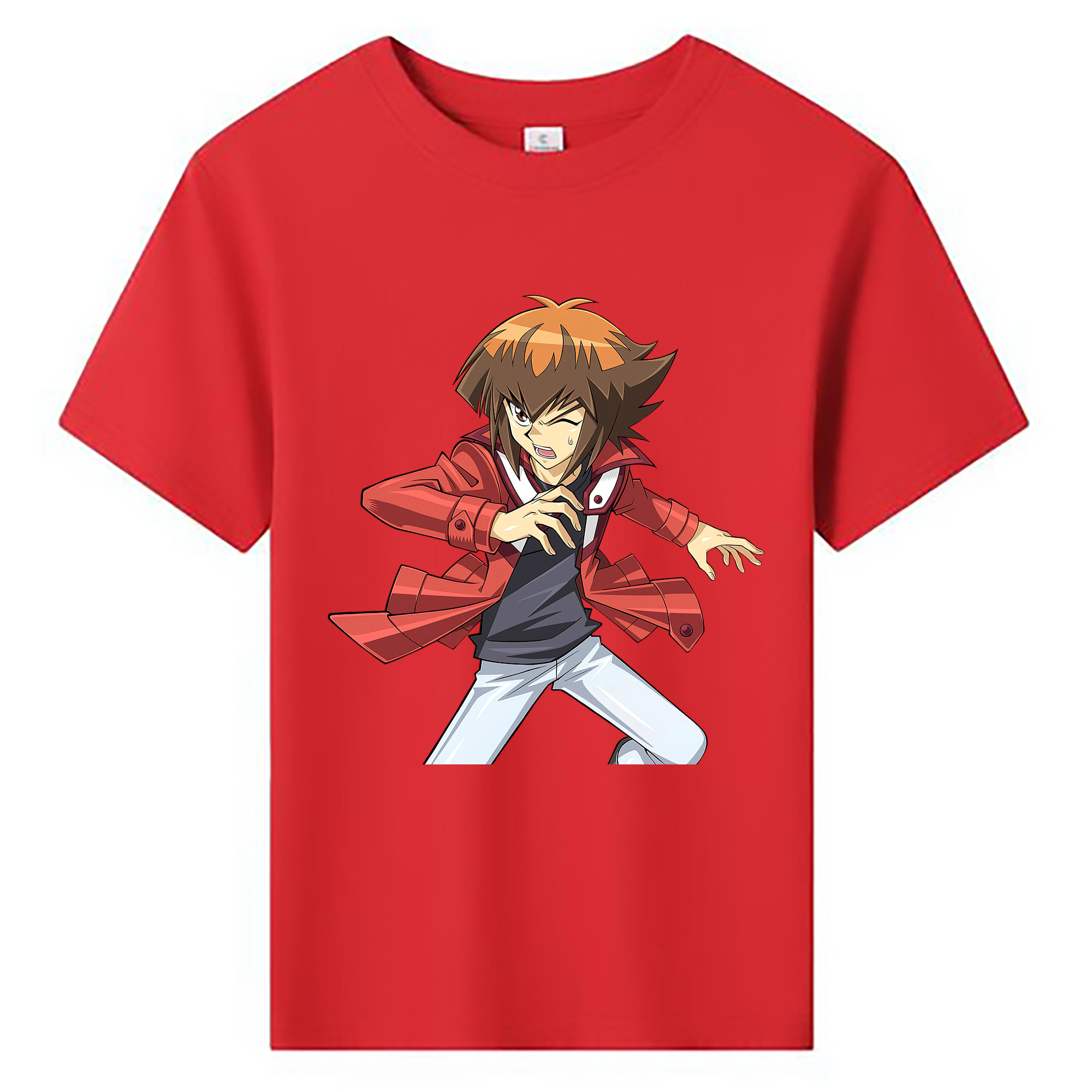 （画像用） 遊☆戯☆王 Yu-Gi-Oh! 綿100％キッズTシャツ（フロントプリント）