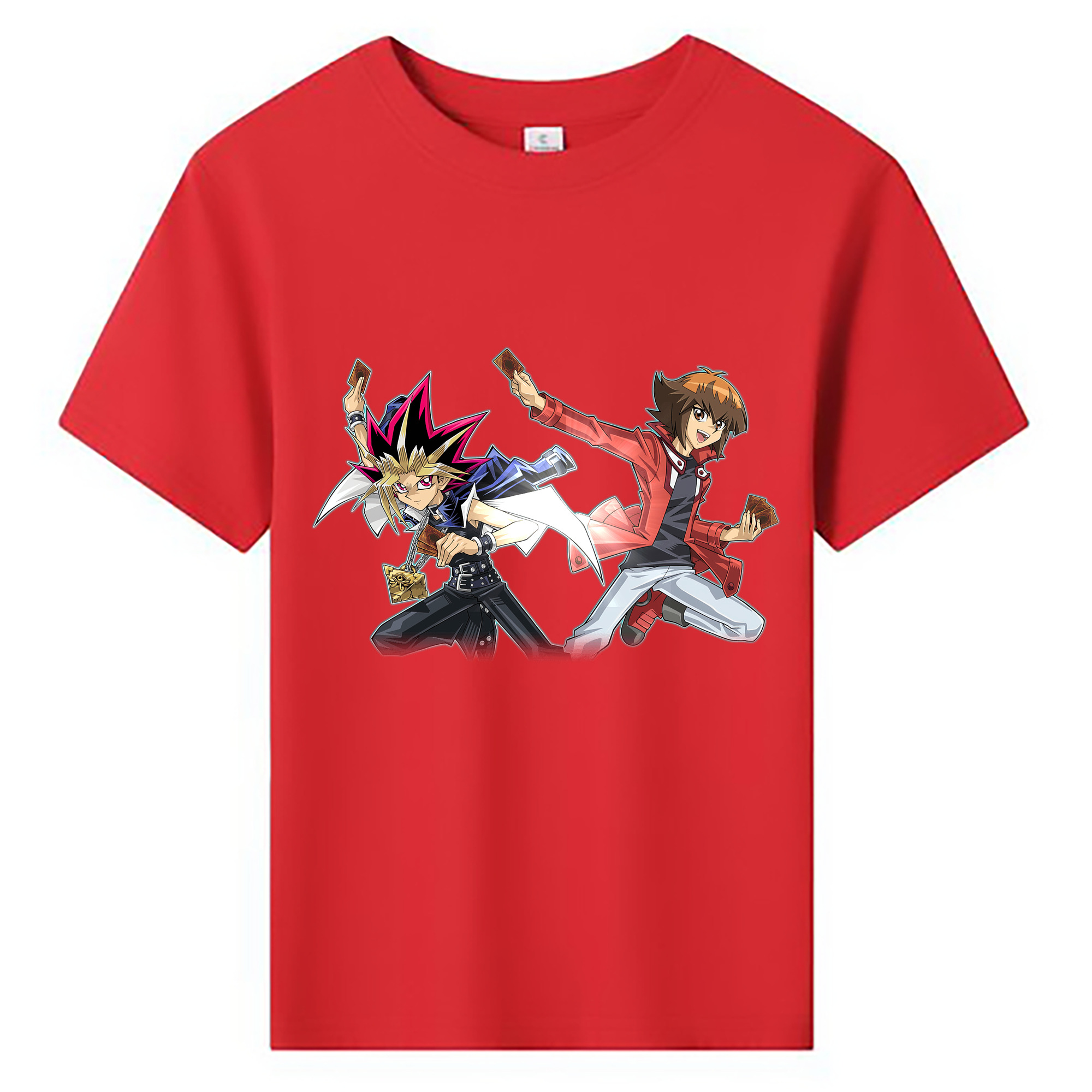 （画像用） 遊☆戯☆王 Yu-Gi-Oh! 綿100％キッズTシャツ（フロントプリント）