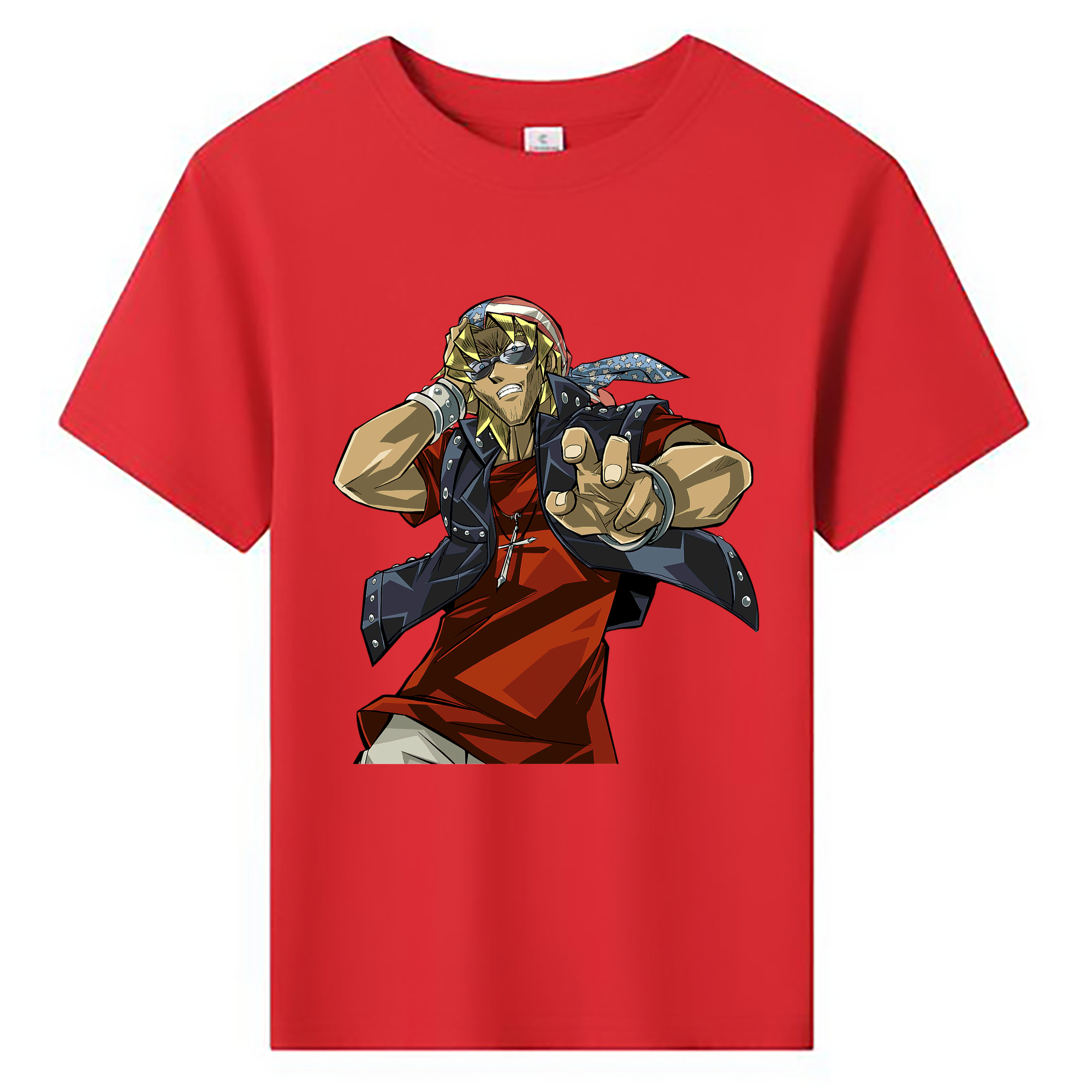 （画像用） 遊☆戯☆王 Yu-Gi-Oh! 綿100％キッズTシャツ（フロントプリント）