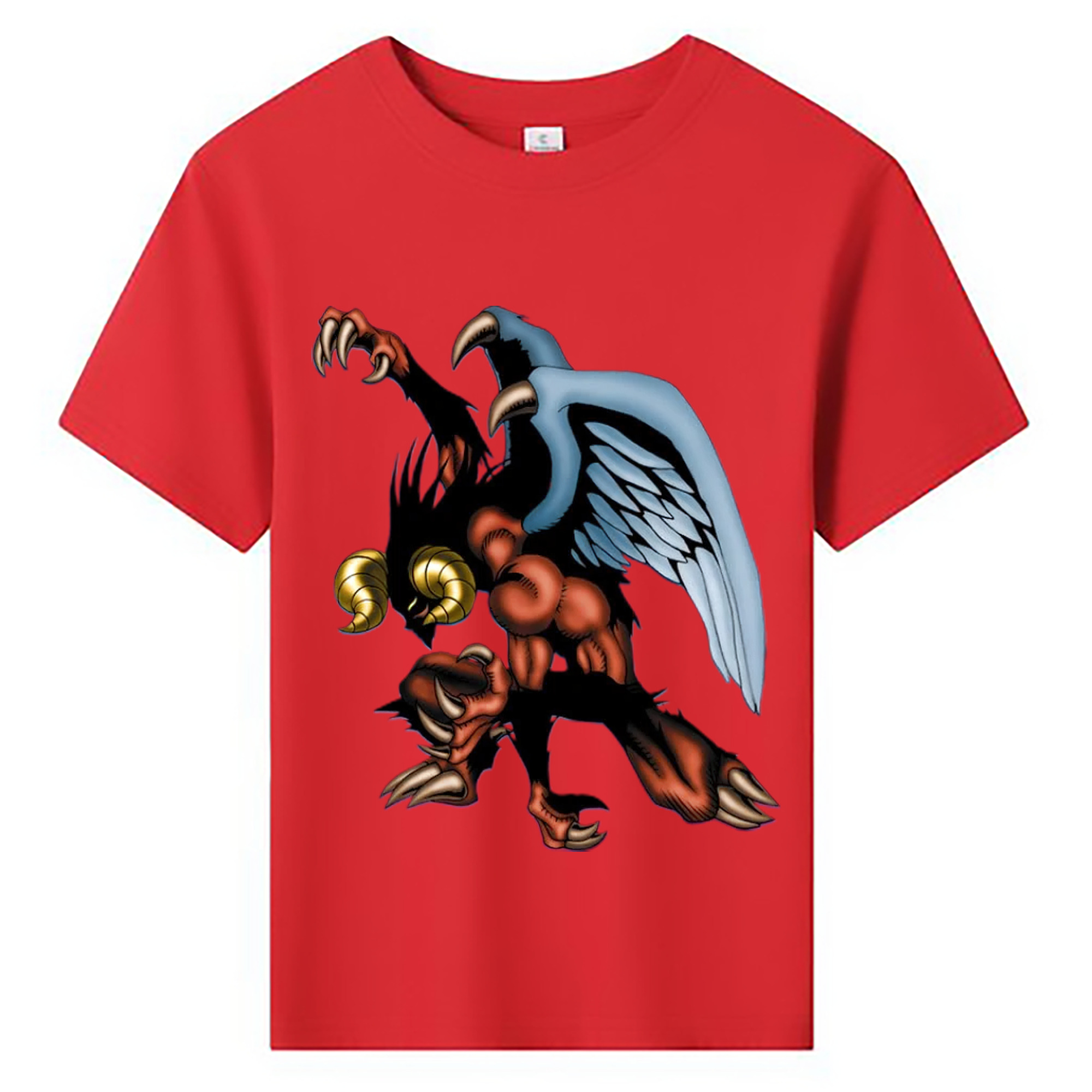 （画像用） 遊☆戯☆王 Yu-Gi-Oh! 綿100％キッズTシャツ（フロントプリント）