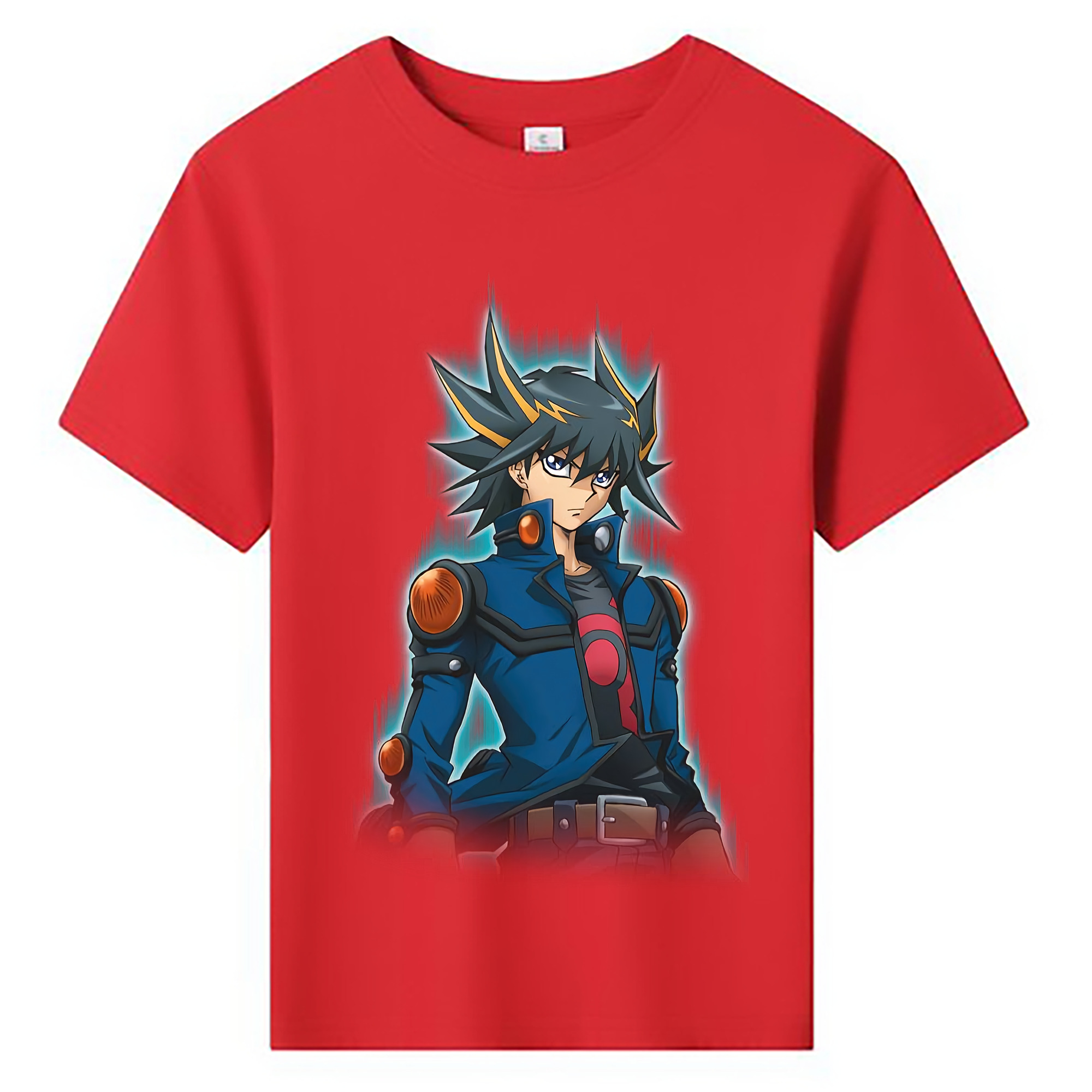 （画像用） 遊☆戯☆王 Yu-Gi-Oh! 綿100％キッズTシャツ（フロントプリント）
