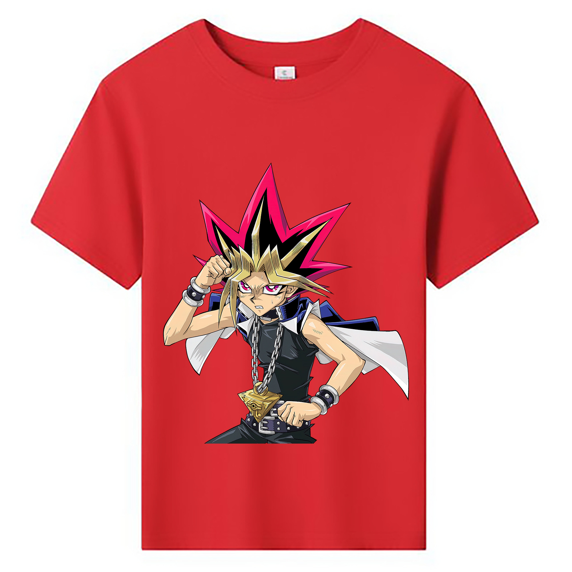 （画像用） 遊☆戯☆王 Yu-Gi-Oh! 綿100％キッズTシャツ（フロントプリント）