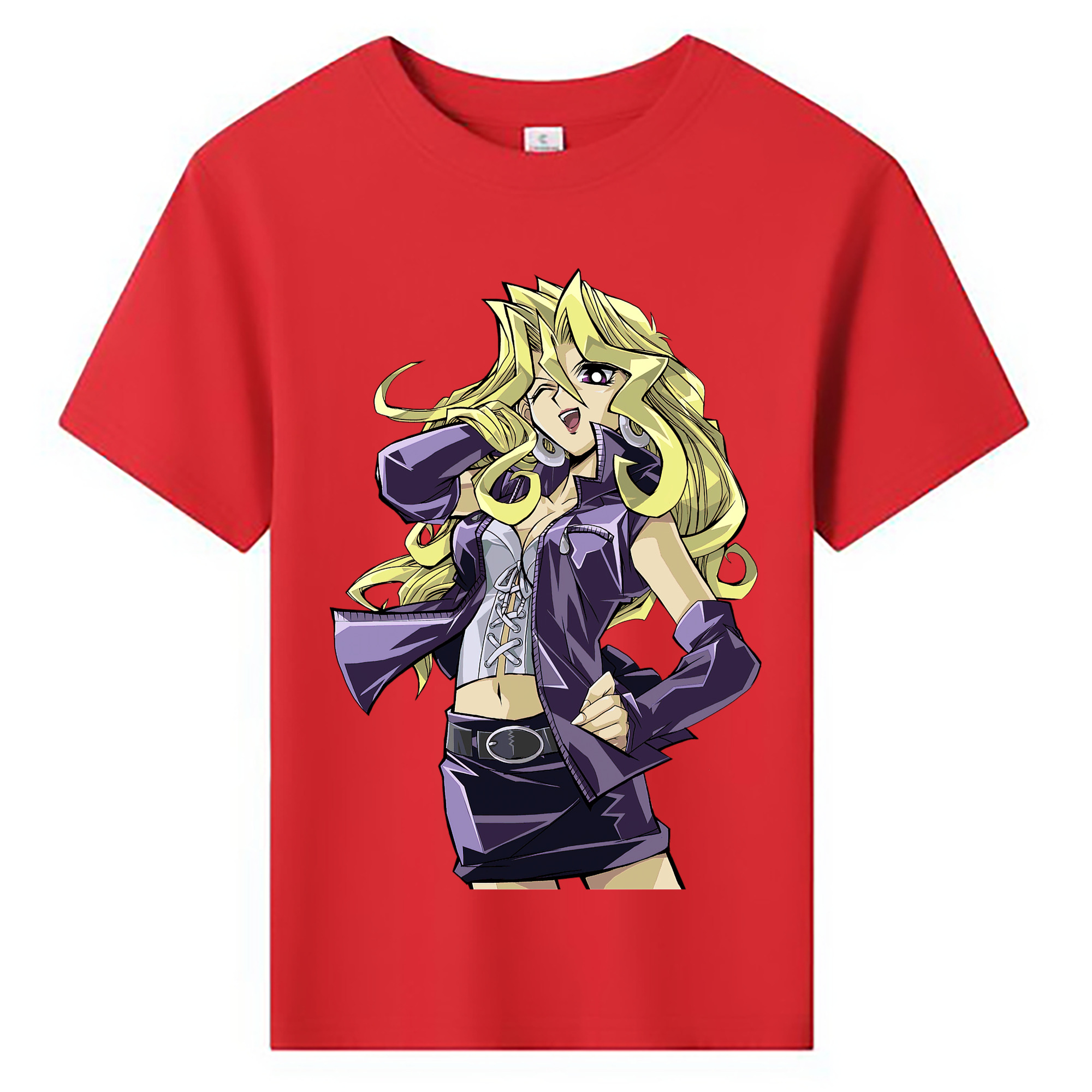 （画像用） 遊☆戯☆王 Yu-Gi-Oh! 綿100％キッズTシャツ（フロントプリント）