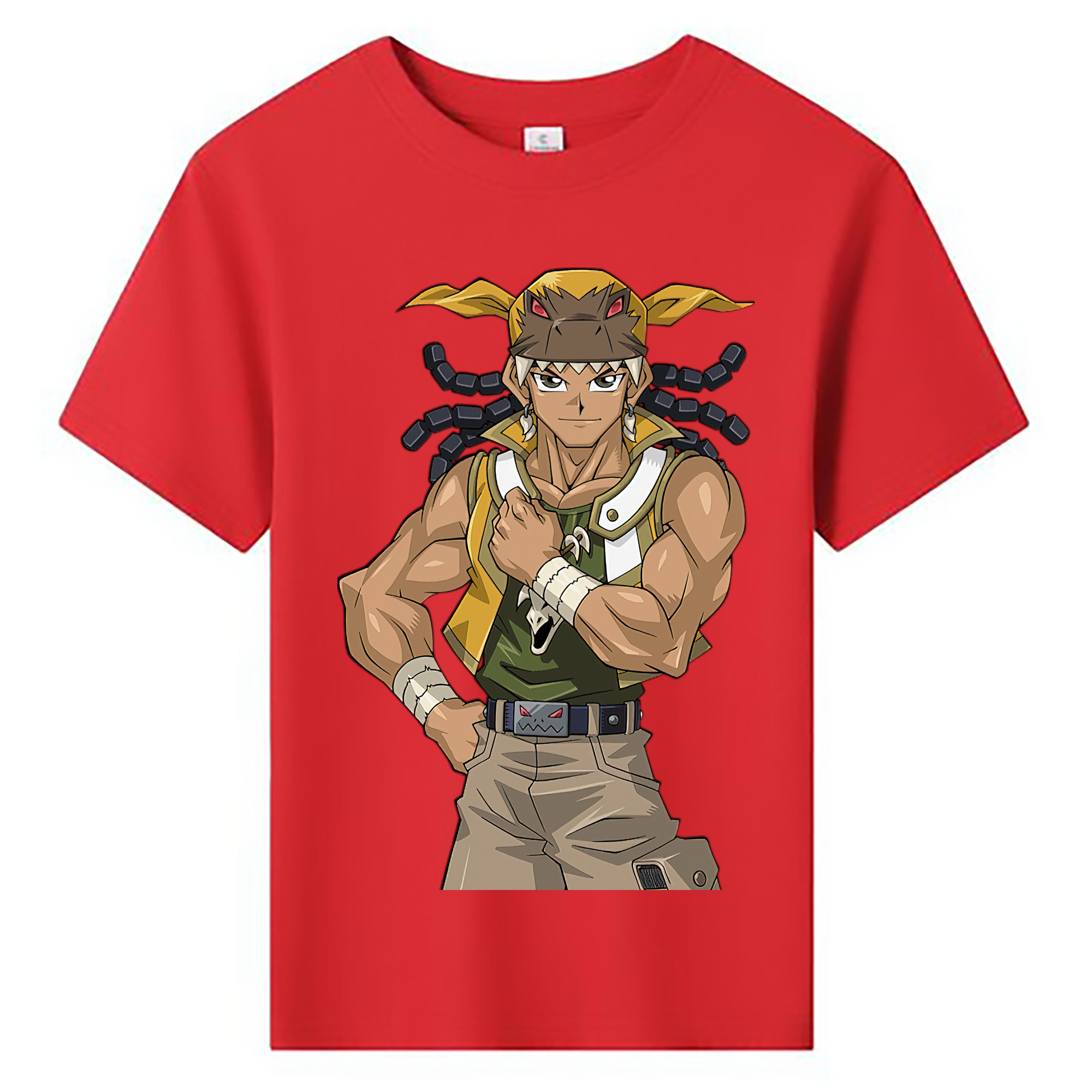 （画像用） 遊☆戯☆王 Yu-Gi-Oh! 綿100％キッズTシャツ（フロントプリント）