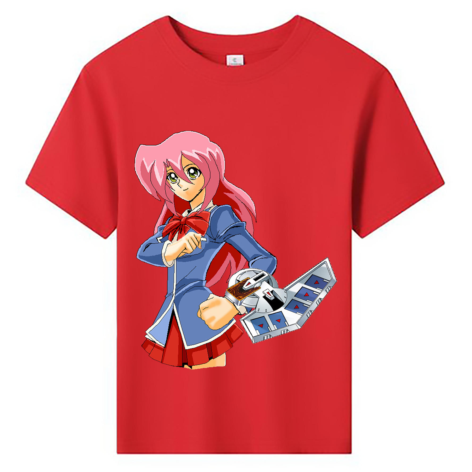 （画像用） 遊☆戯☆王 Yu-Gi-Oh! 綿100％キッズTシャツ（フロントプリント）