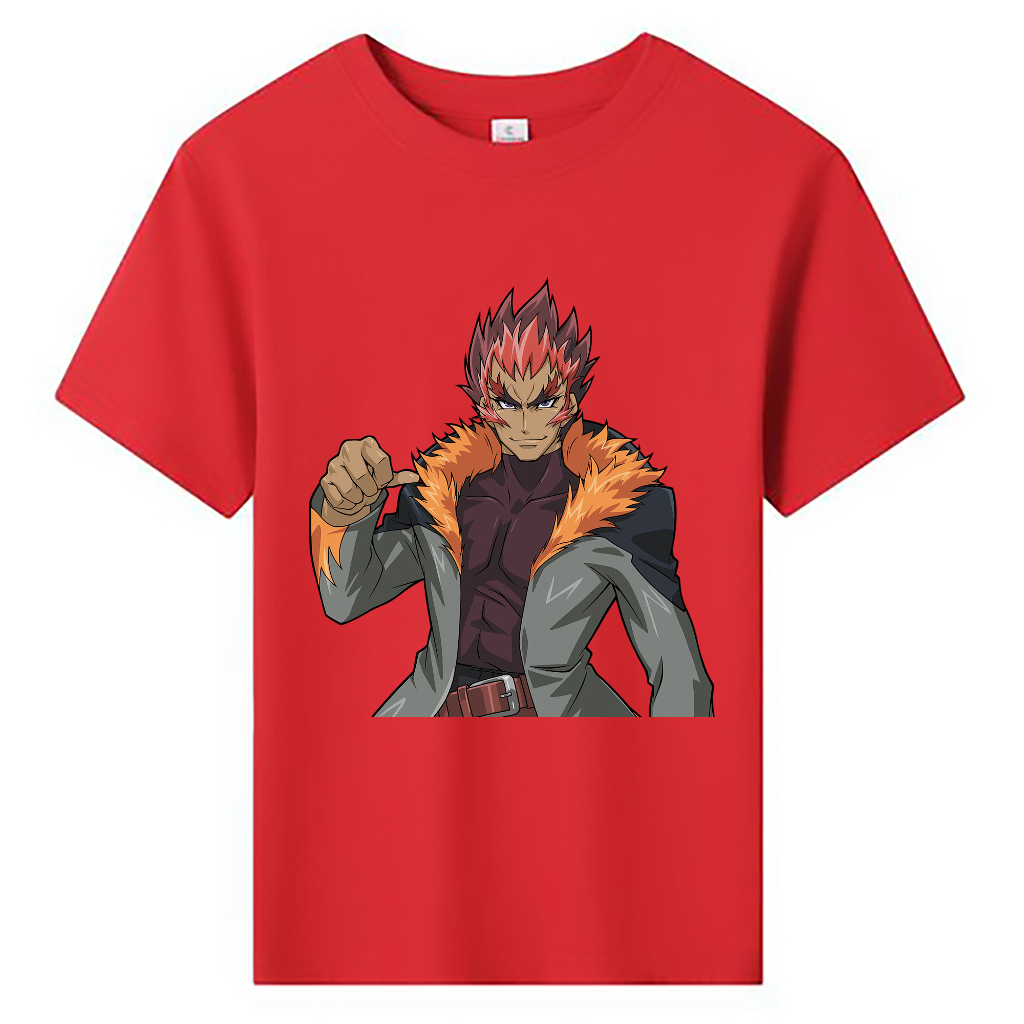 （画像用） 遊☆戯☆王 Yu-Gi-Oh! 綿100％キッズTシャツ（フロントプリント）