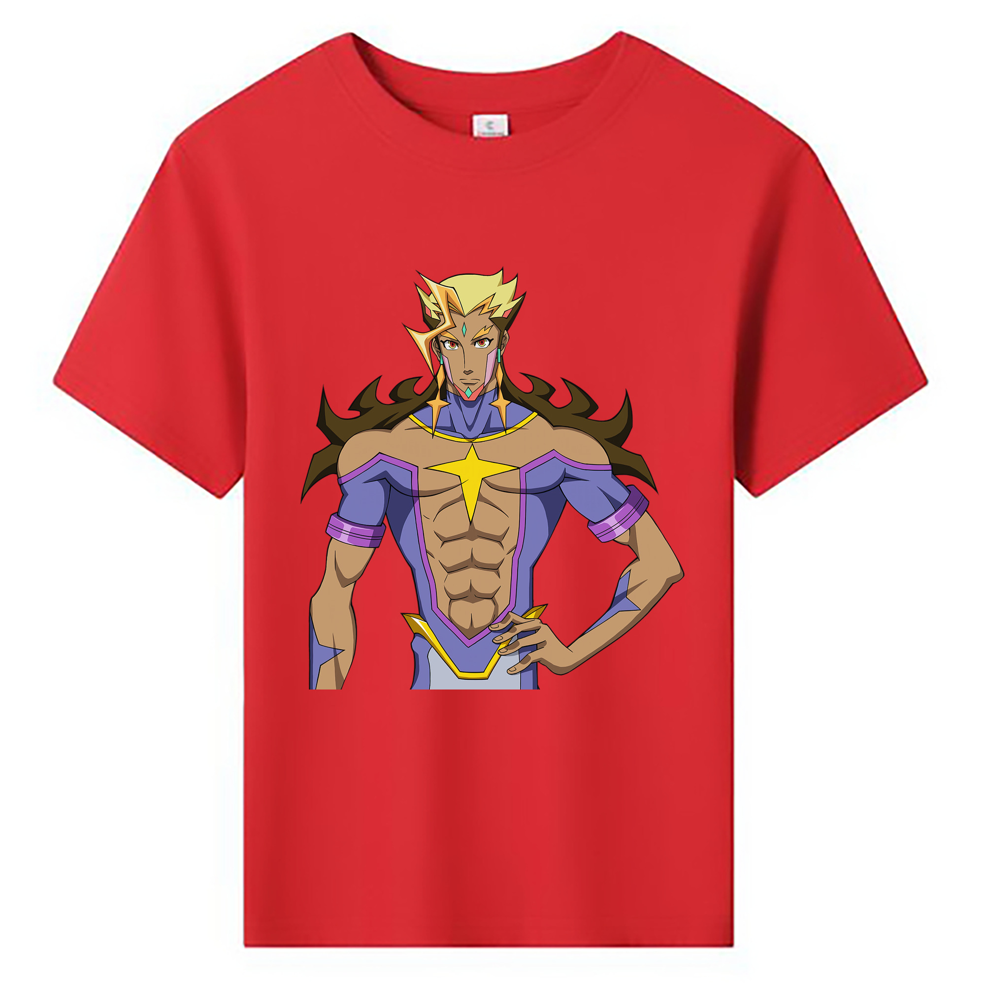 （画像用） 遊☆戯☆王 Yu-Gi-Oh! 綿100％キッズTシャツ（フロントプリント）