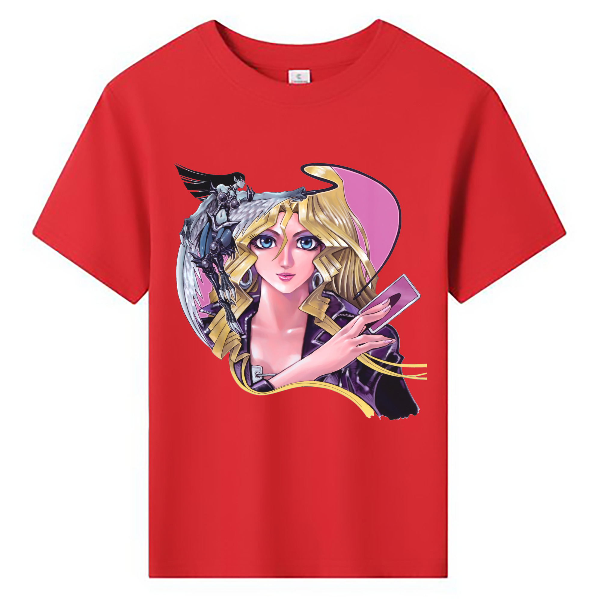 （画像用） 遊☆戯☆王 Yu-Gi-Oh! 綿100％キッズTシャツ（フロントプリント）