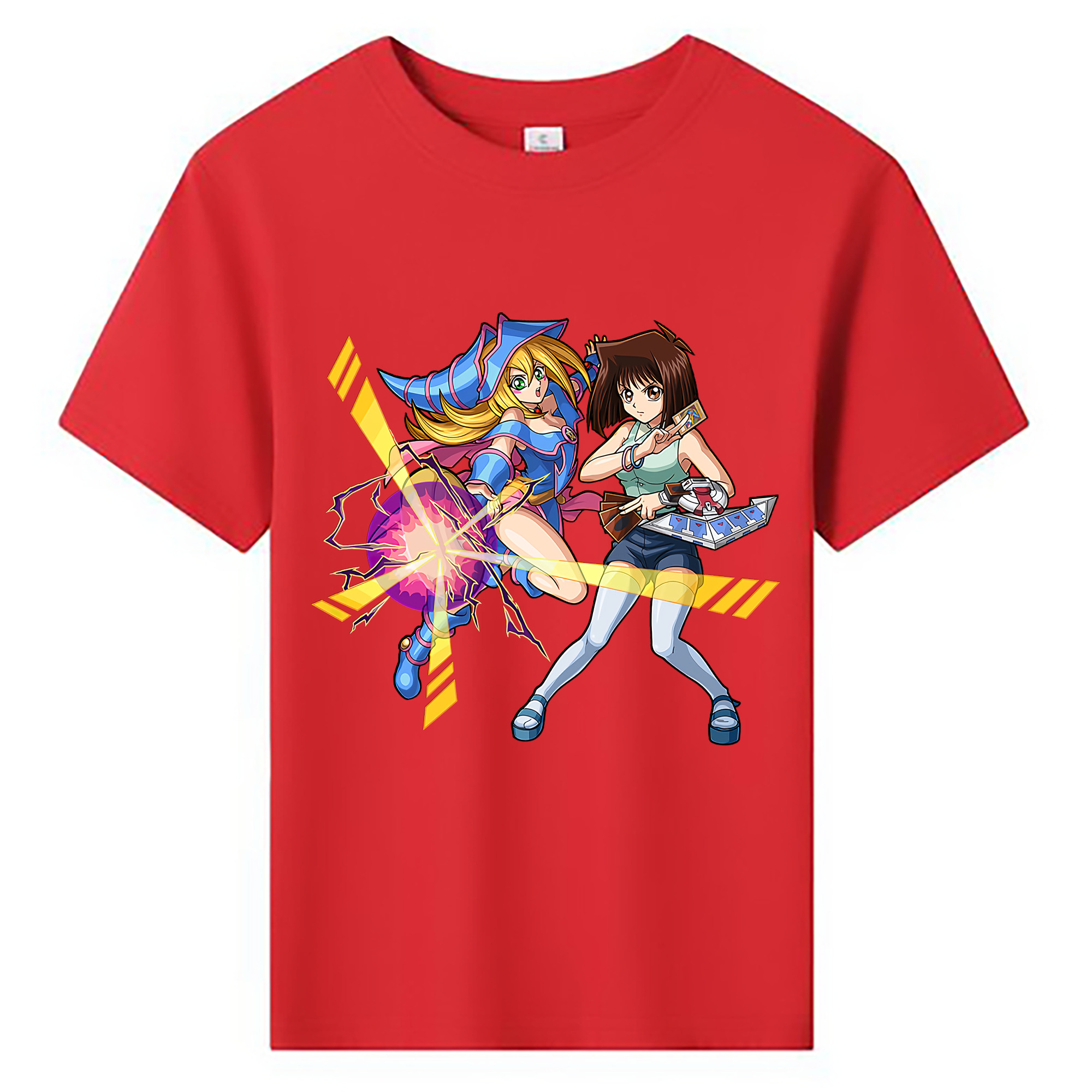 （画像用） 遊☆戯☆王 Yu-Gi-Oh! 綿100％キッズTシャツ（フロントプリント）
