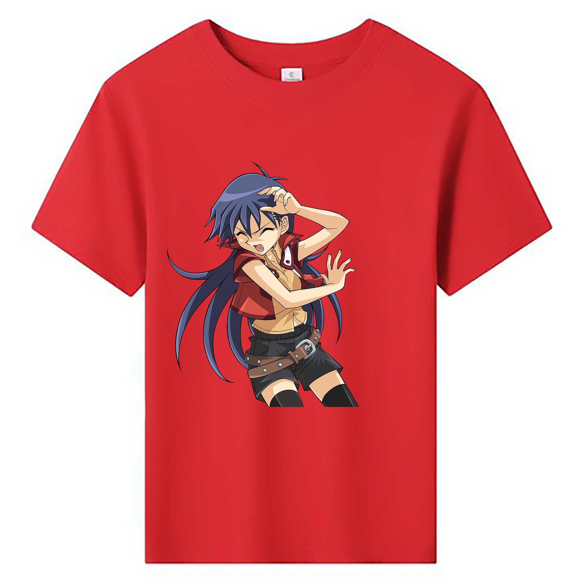 （画像用） 遊☆戯☆王 Yu-Gi-Oh! 綿100％キッズTシャツ（フロントプリント）