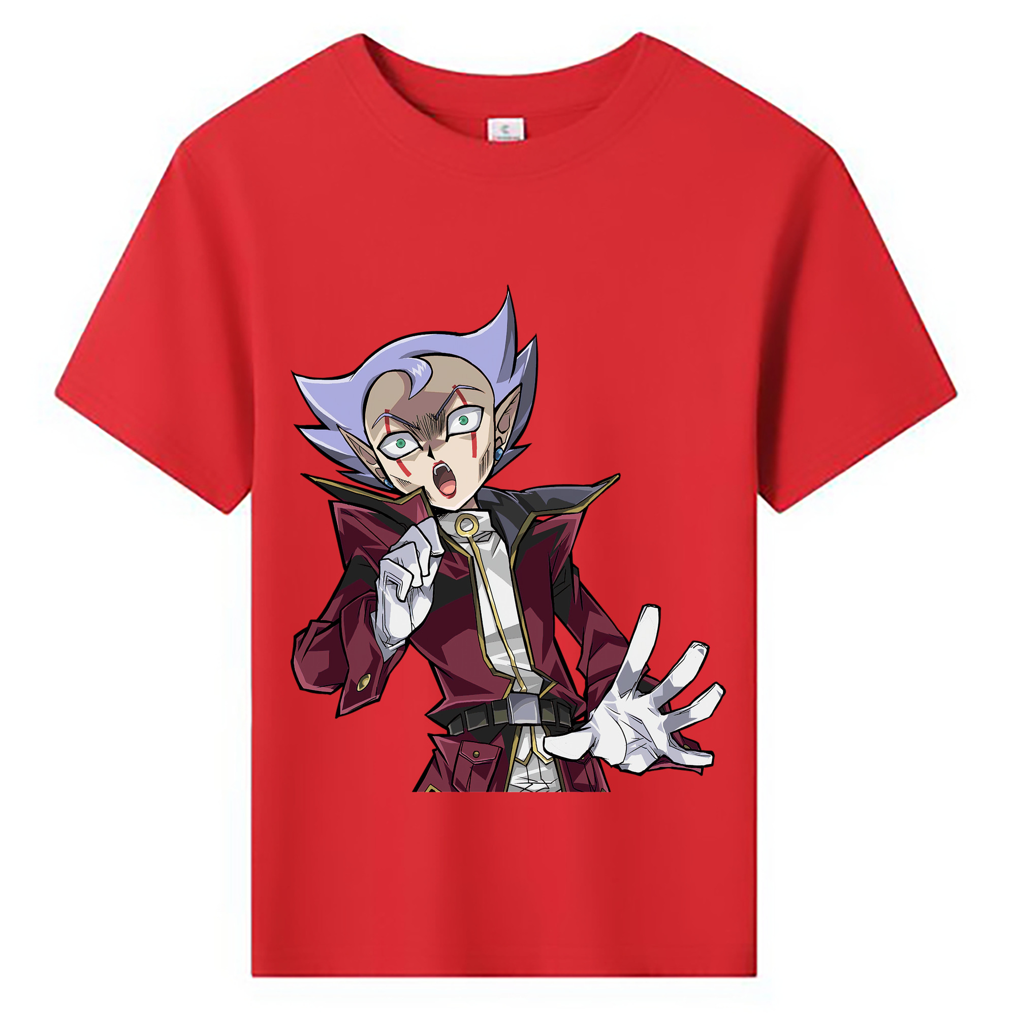 （画像用） 遊☆戯☆王 Yu-Gi-Oh! 綿100％キッズTシャツ（フロントプリント）