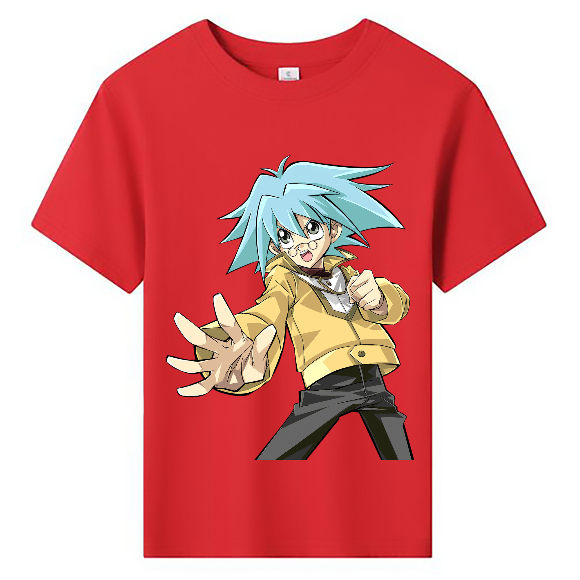 （画像用） 遊☆戯☆王 Yu-Gi-Oh! 綿100％キッズTシャツ（フロントプリント）