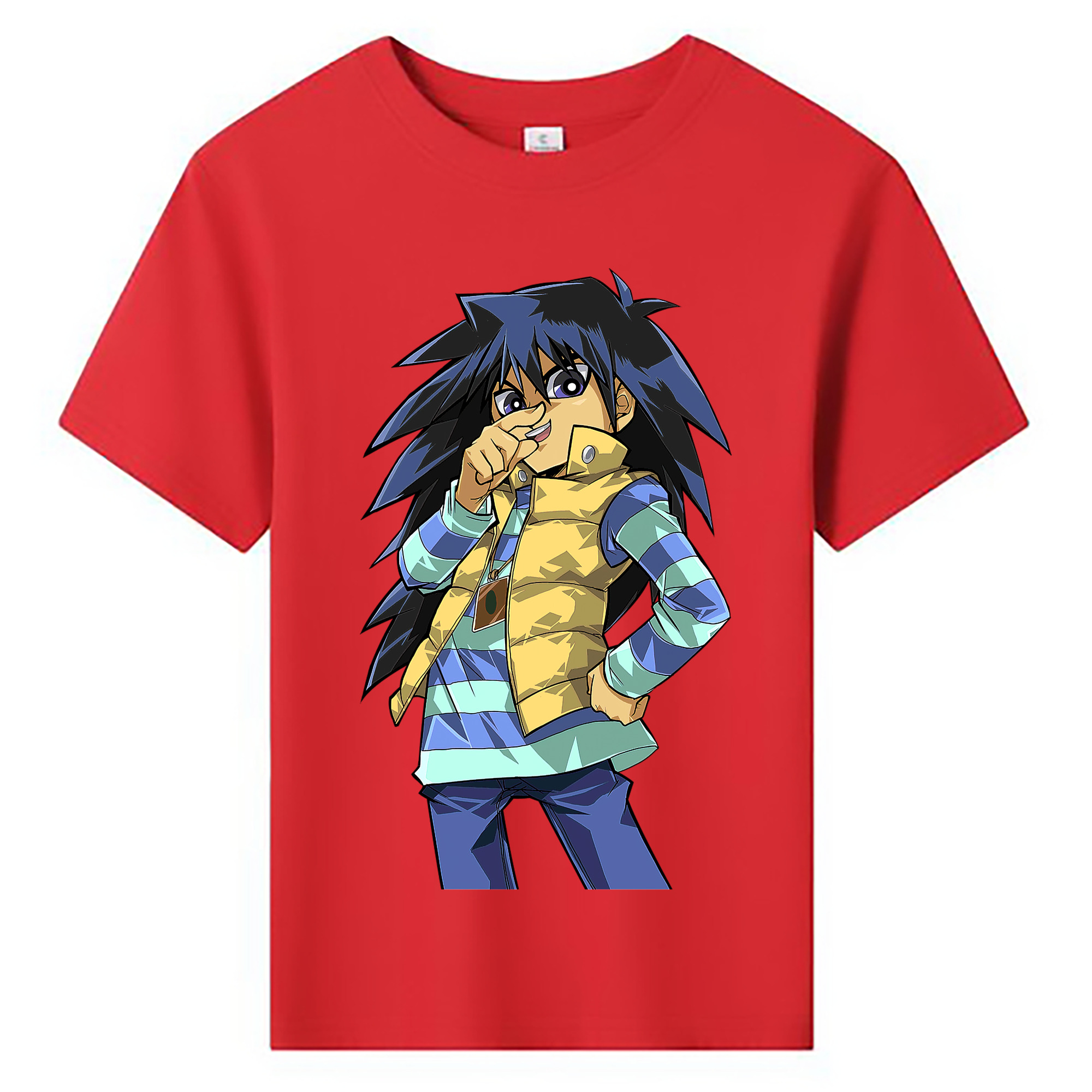 （画像用） 遊☆戯☆王 Yu-Gi-Oh! 綿100％キッズTシャツ（フロントプリント）
