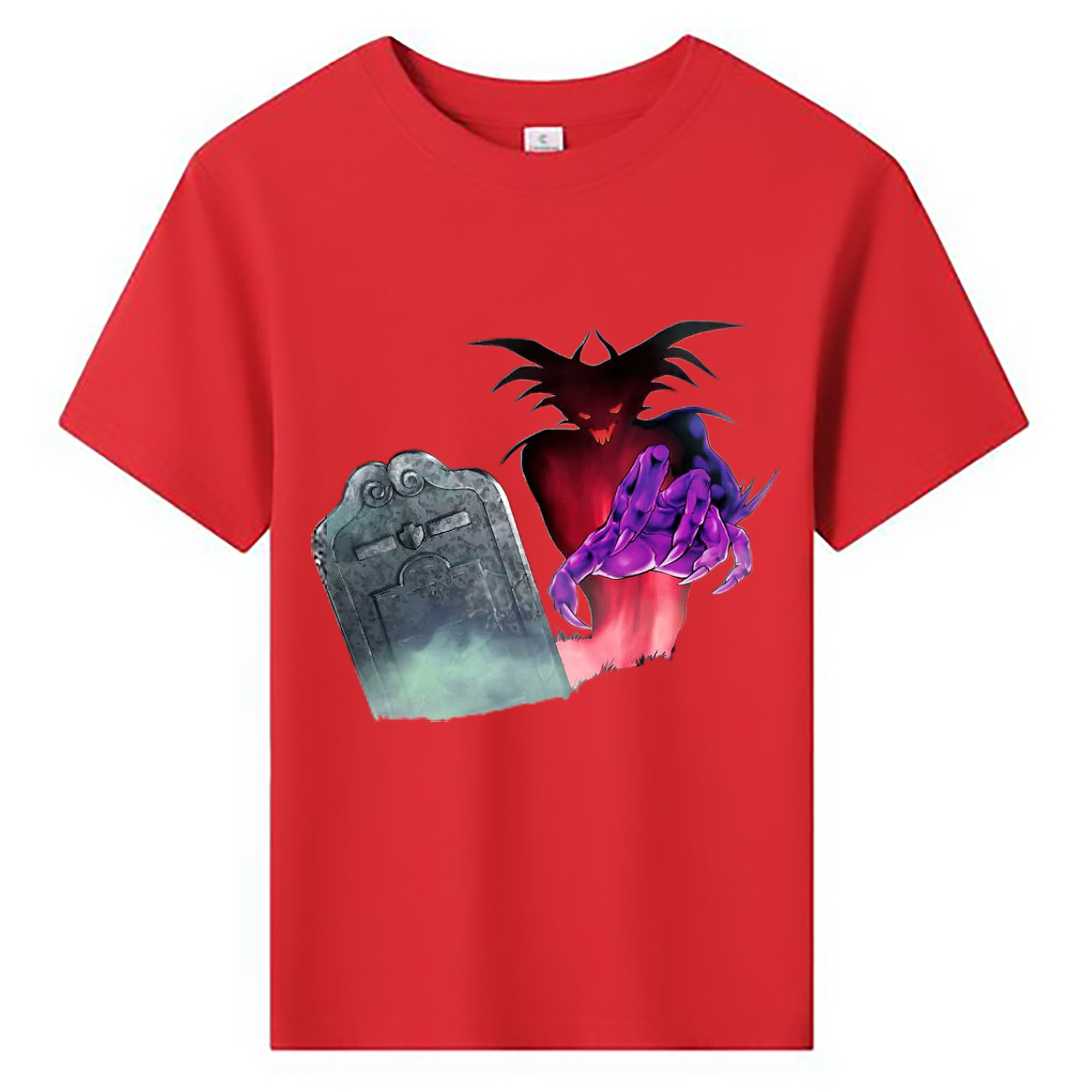 （画像用） 遊☆戯☆王 Yu-Gi-Oh! 綿100％キッズTシャツ（フロントプリント）