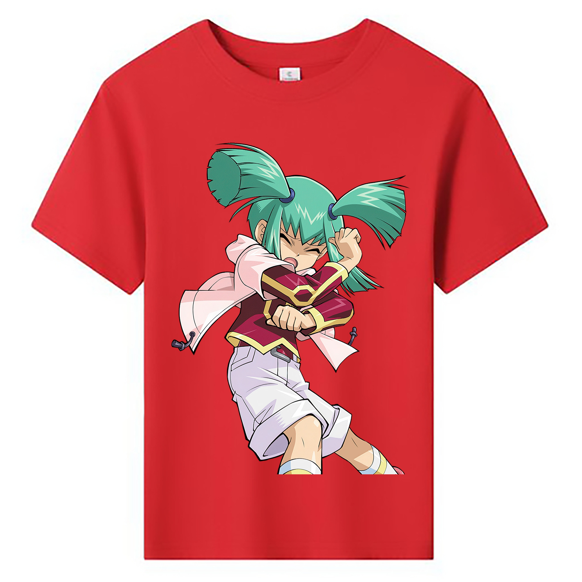 （画像用） 遊☆戯☆王 Yu-Gi-Oh! 綿100％キッズTシャツ（フロントプリント）