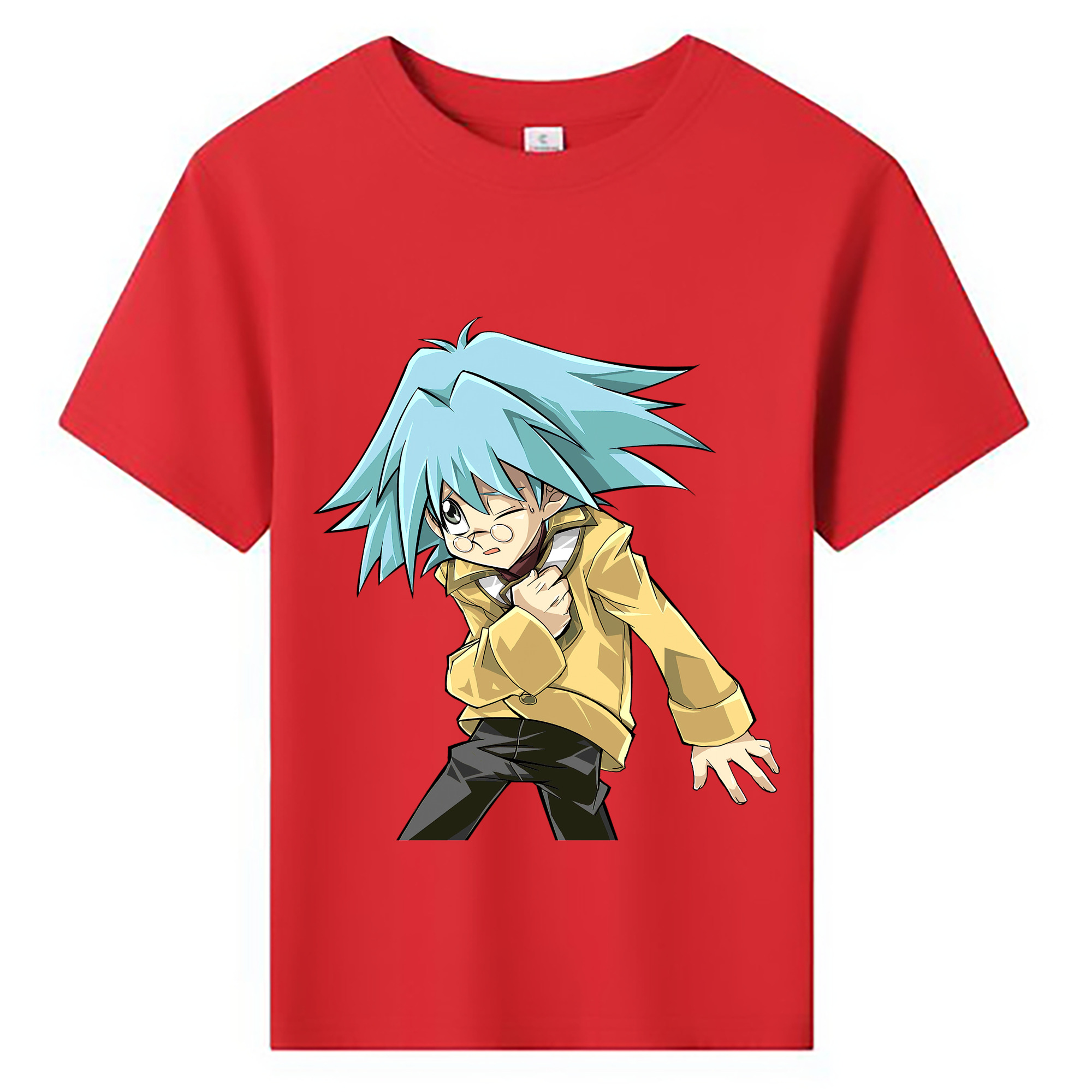 （画像用） 遊☆戯☆王 Yu-Gi-Oh! 綿100％キッズTシャツ（フロントプリント）