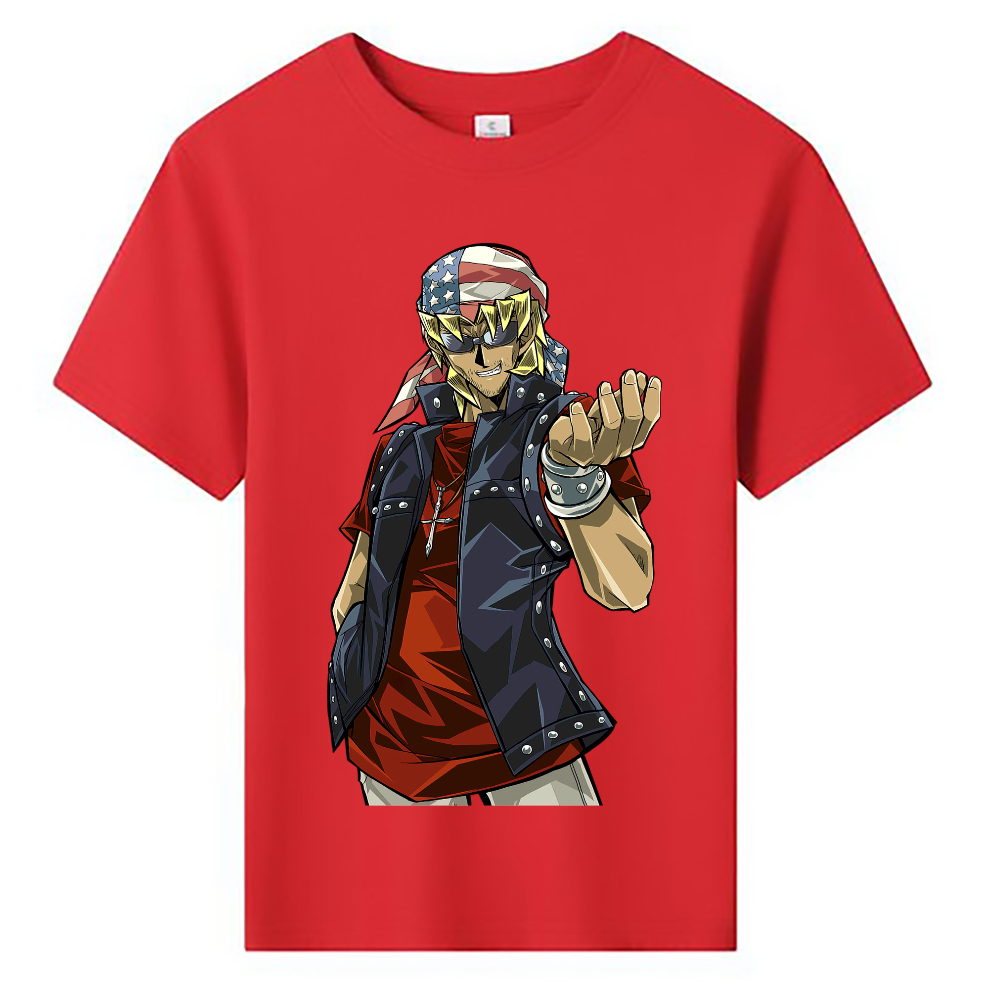 （画像用） 遊☆戯☆王 Yu-Gi-Oh! 綿100％キッズTシャツ（フロントプリント）