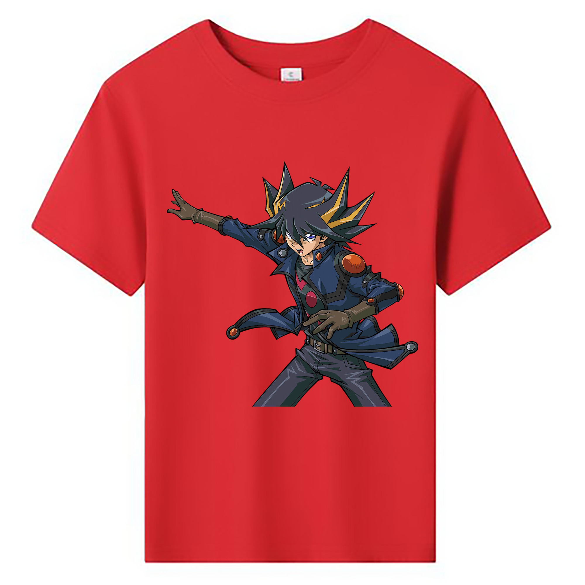 （画像用） 遊☆戯☆王 Yu-Gi-Oh! 綿100％キッズTシャツ（フロントプリント）