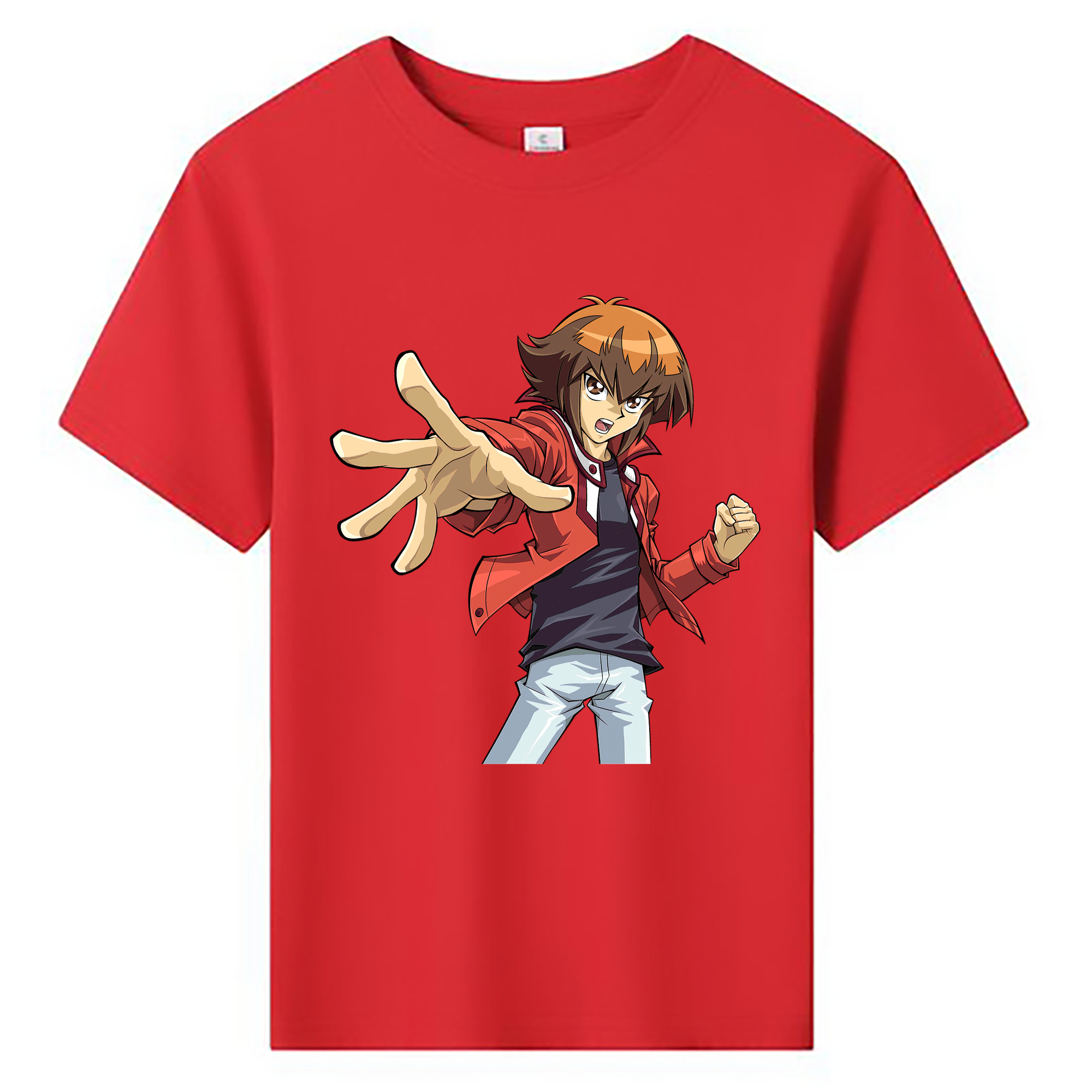 （画像用） 遊☆戯☆王 Yu-Gi-Oh! 綿100％キッズTシャツ（フロントプリント）
