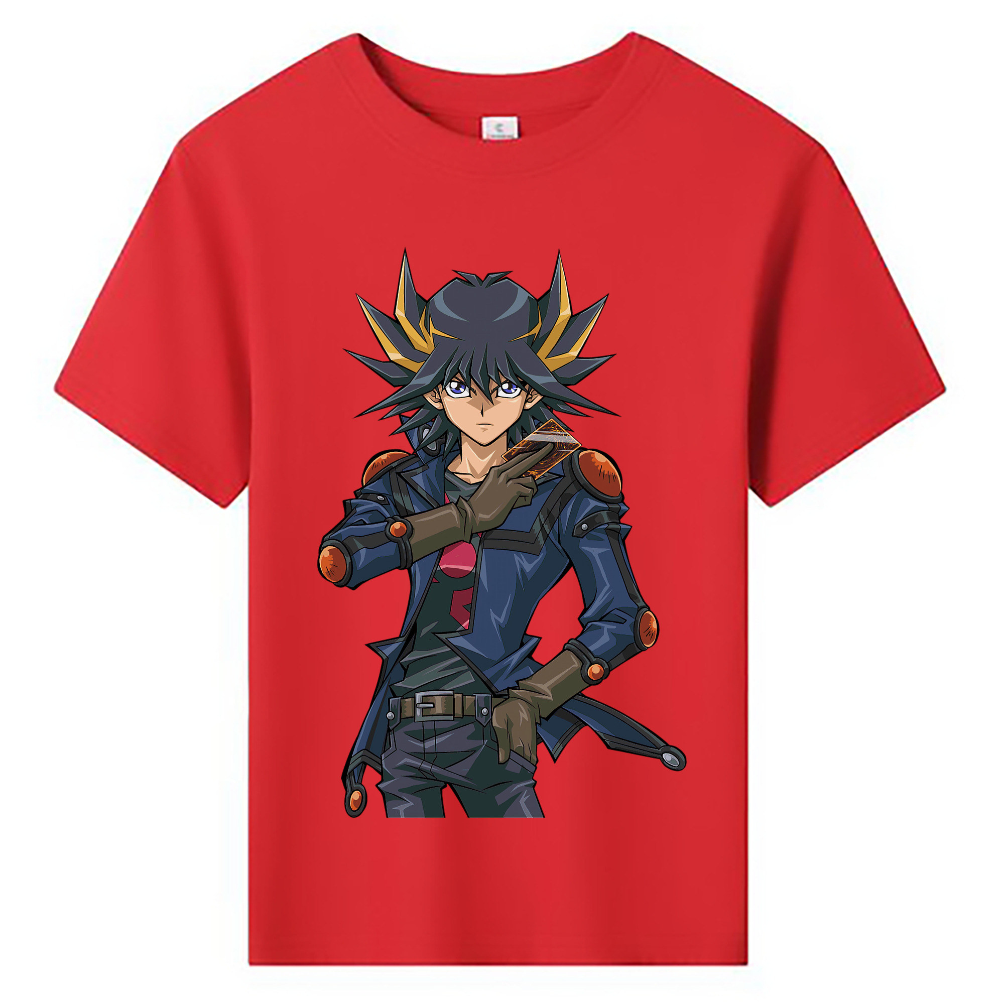 （画像用） 遊☆戯☆王 Yu-Gi-Oh! 綿100％キッズTシャツ（フロントプリント）