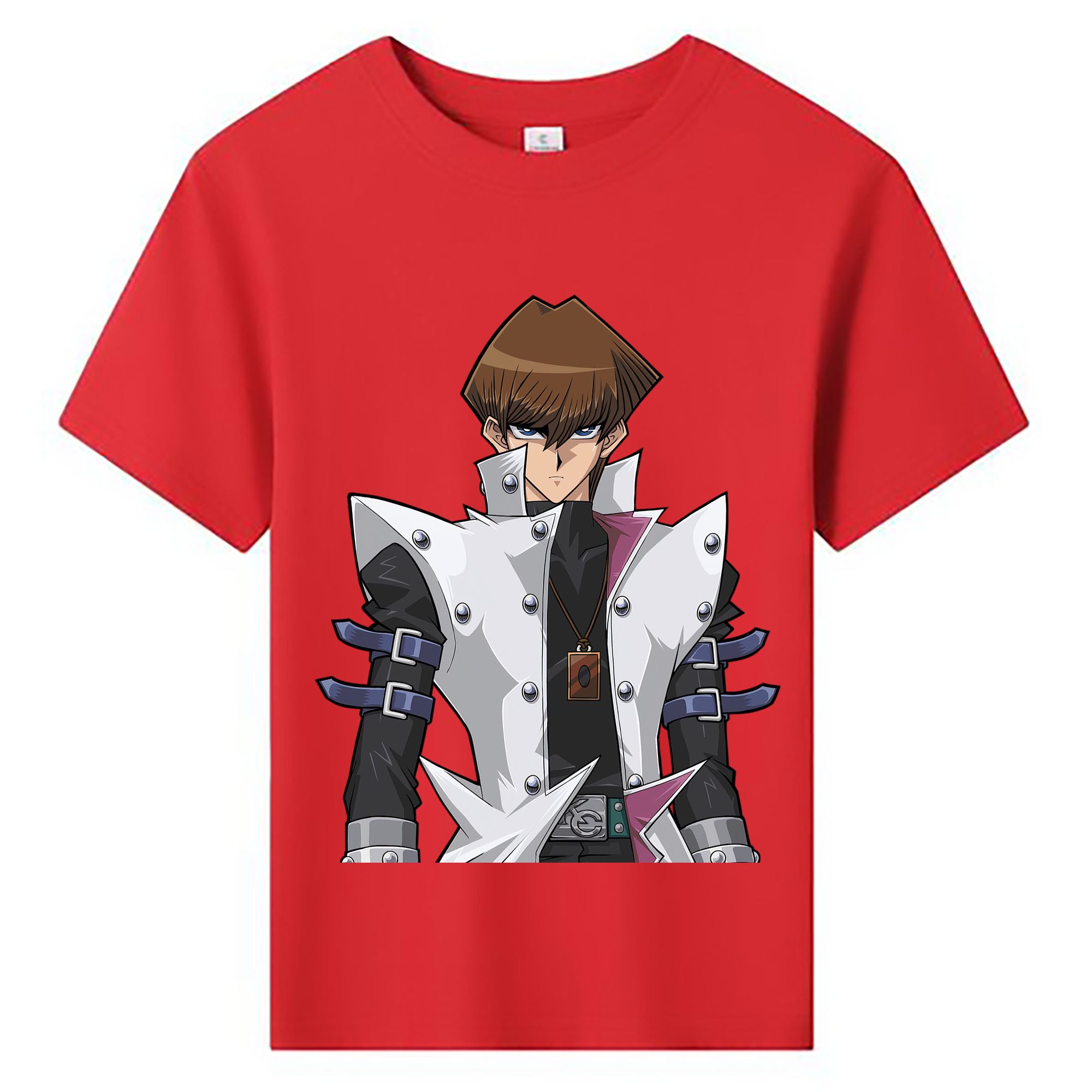 （画像用） 遊☆戯☆王 Yu-Gi-Oh! 綿100％キッズTシャツ（フロントプリント）