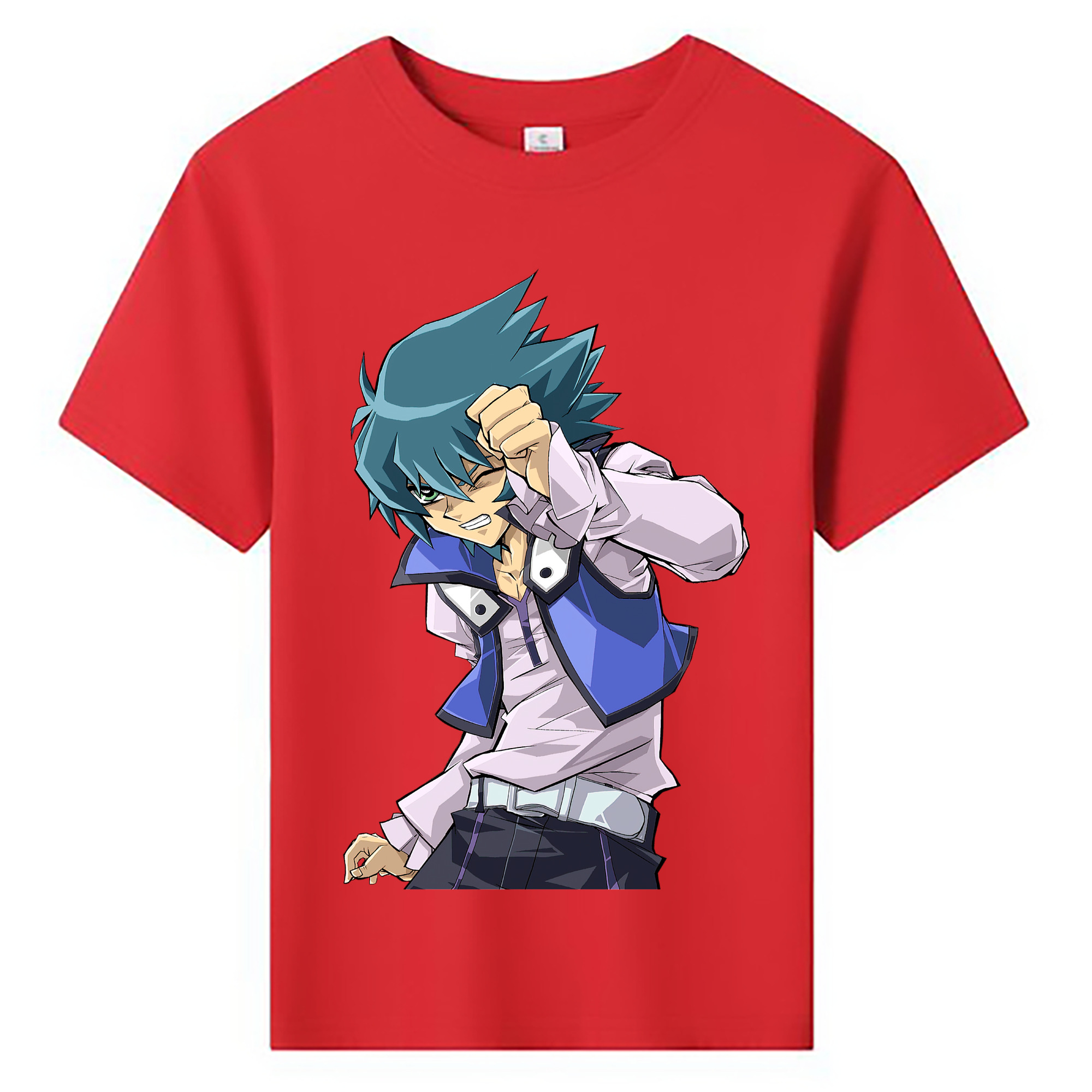 （画像用） 遊☆戯☆王 Yu-Gi-Oh! 綿100％キッズTシャツ（フロントプリント）