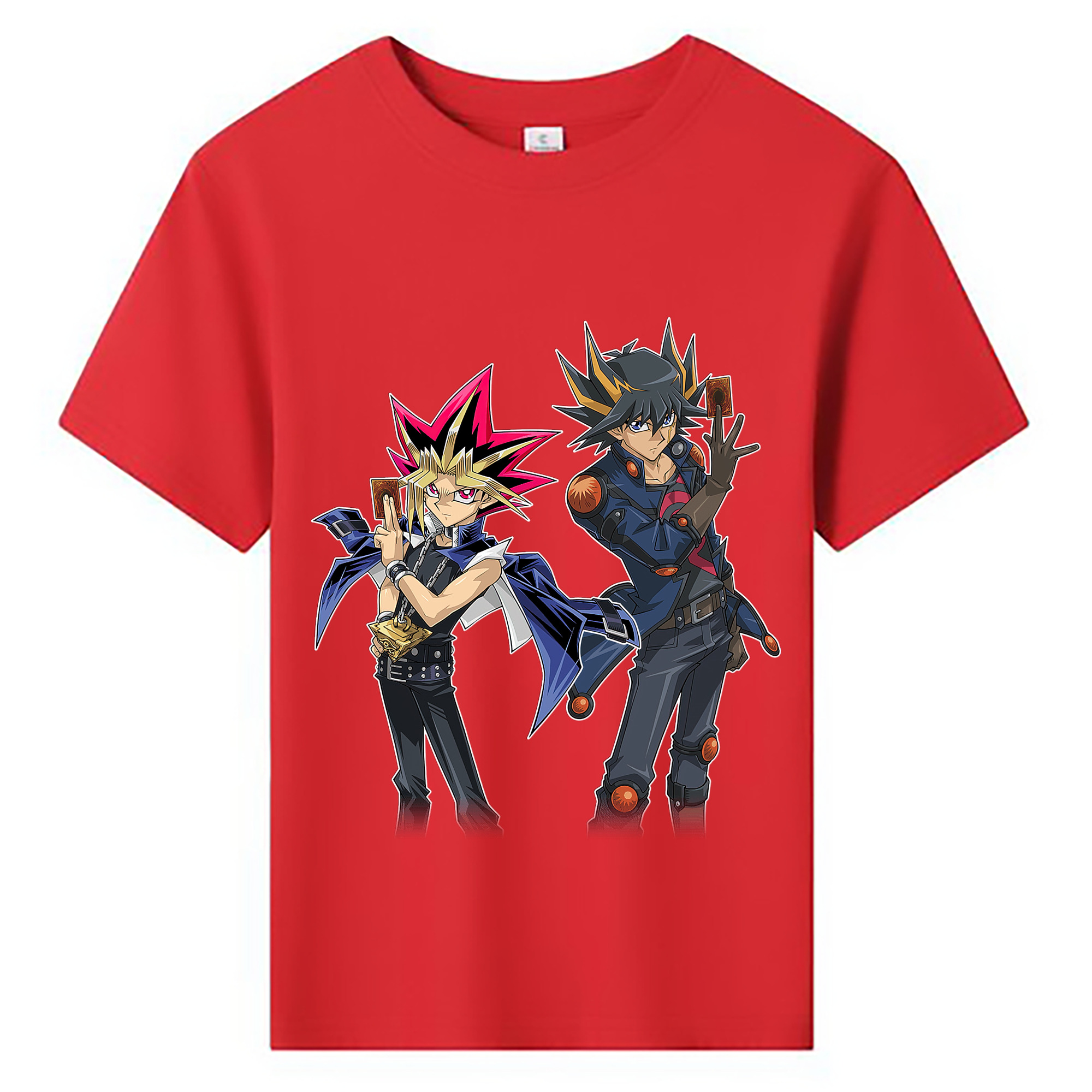 （画像用） 遊☆戯☆王 Yu-Gi-Oh! 綿100％キッズTシャツ（フロントプリント）