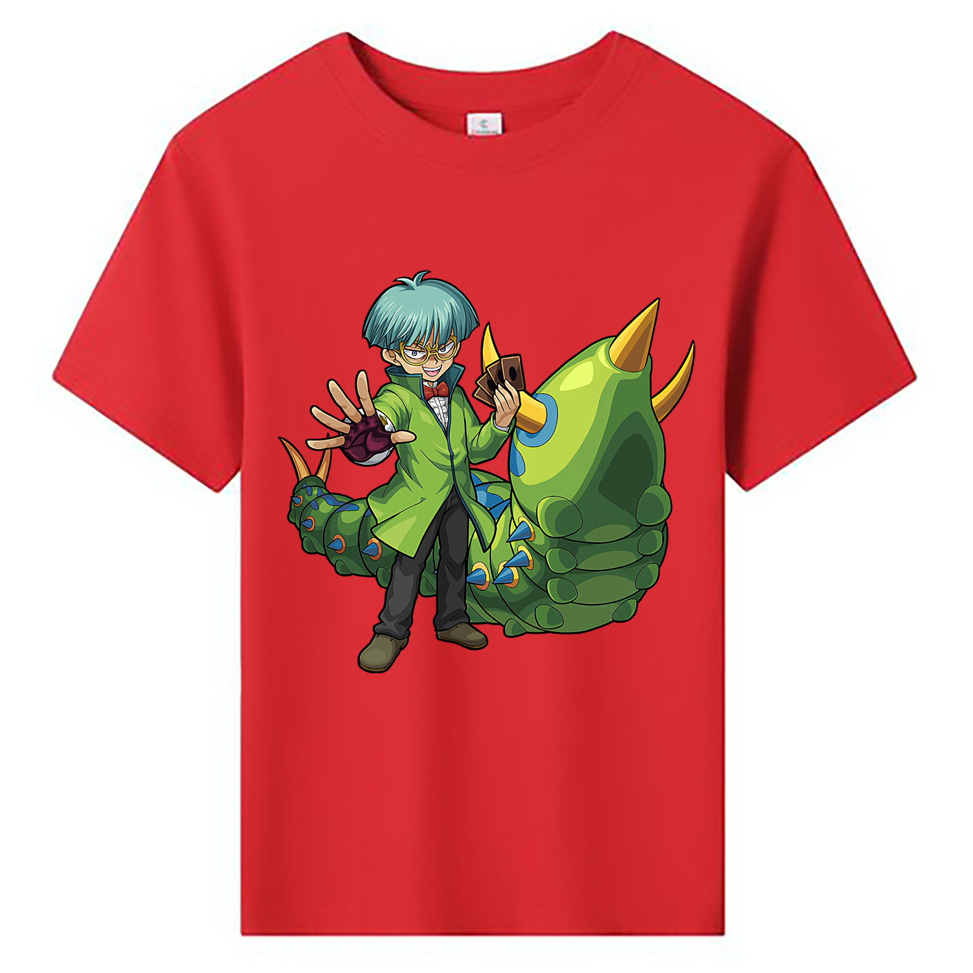 （画像用） 遊☆戯☆王 Yu-Gi-Oh! 綿100％キッズTシャツ（フロントプリント）