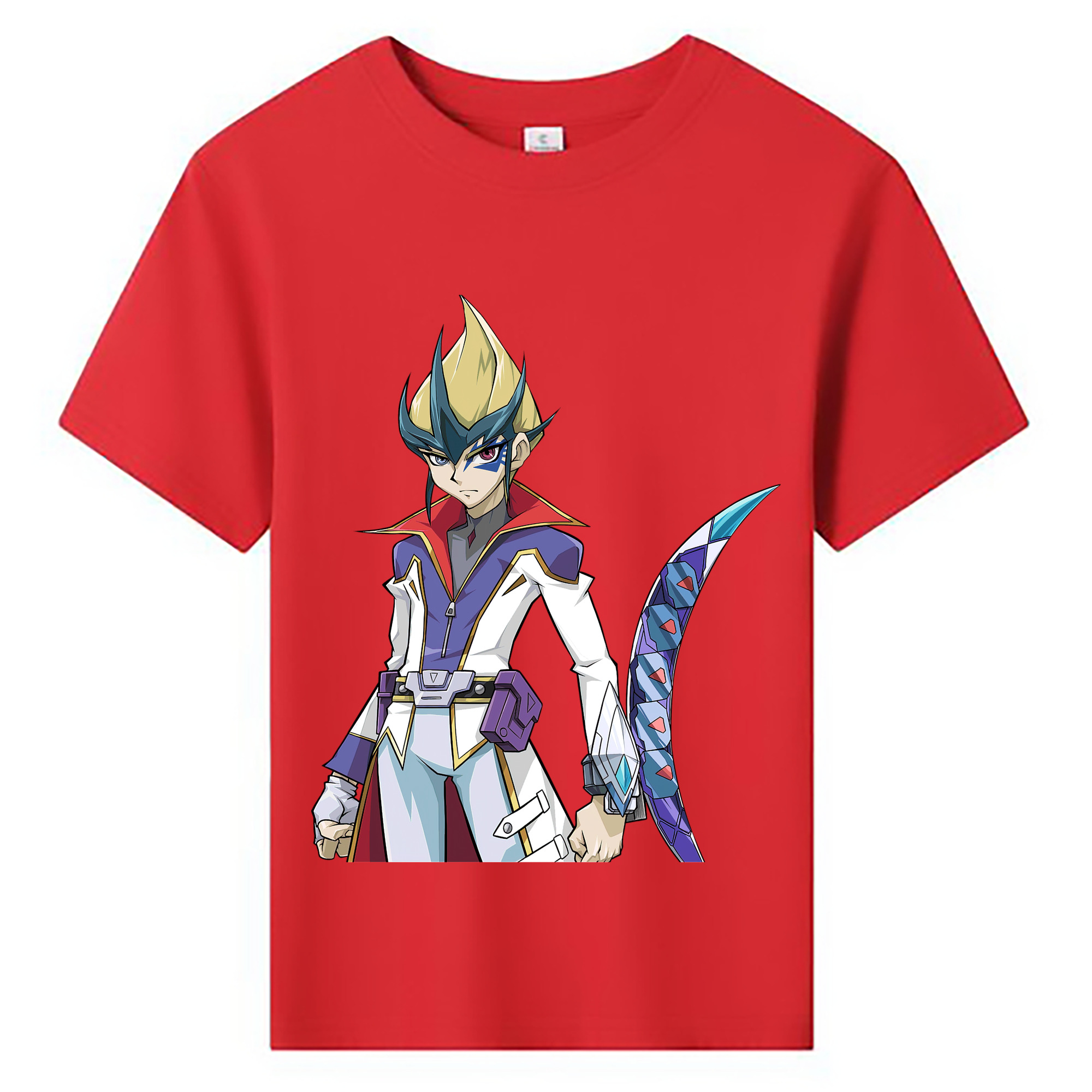 （画像用） 遊☆戯☆王 Yu-Gi-Oh! 綿100％キッズTシャツ（フロントプリント）