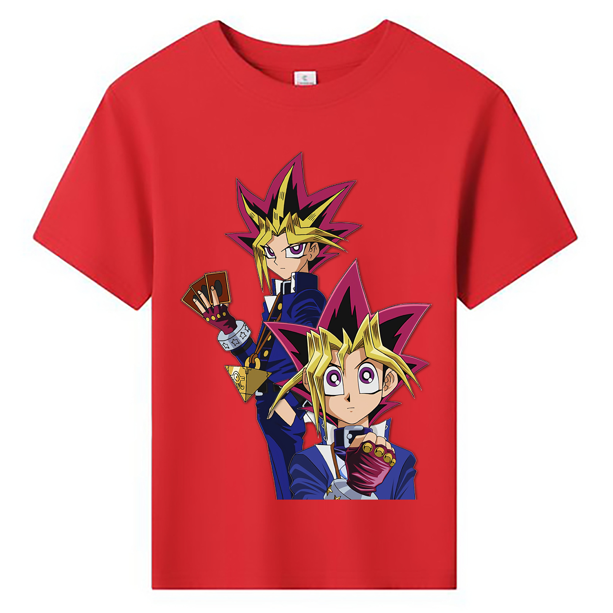 （画像用） 遊☆戯☆王 Yu-Gi-Oh! 綿100％キッズTシャツ（フロントプリント）