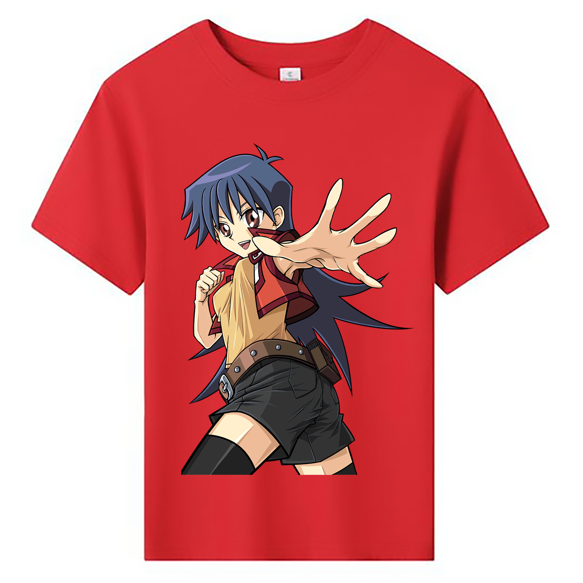 （画像用） 遊☆戯☆王 Yu-Gi-Oh! 綿100％キッズTシャツ（フロントプリント）