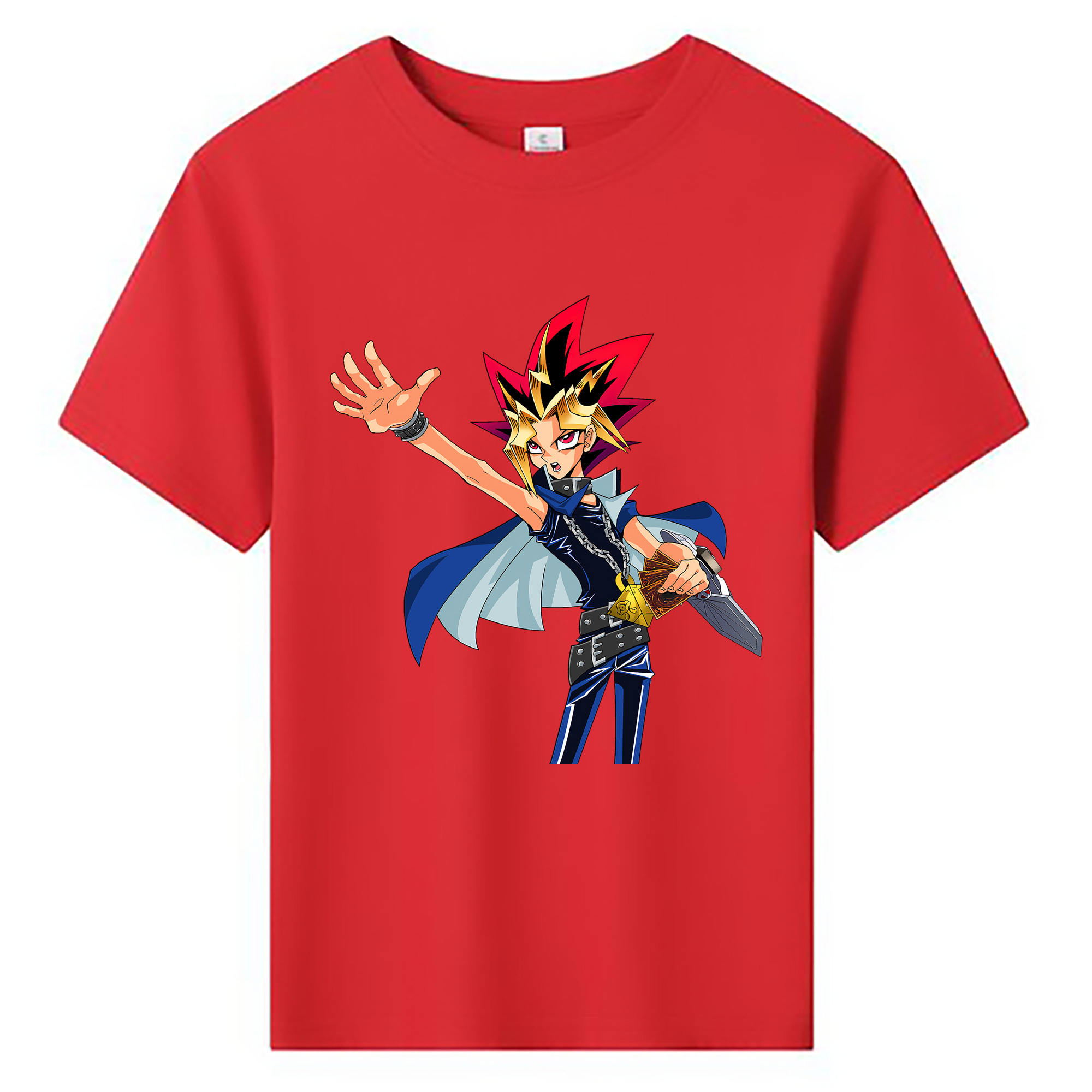 （画像用） 遊☆戯☆王 Yu-Gi-Oh! 綿100％キッズTシャツ（フロントプリント）