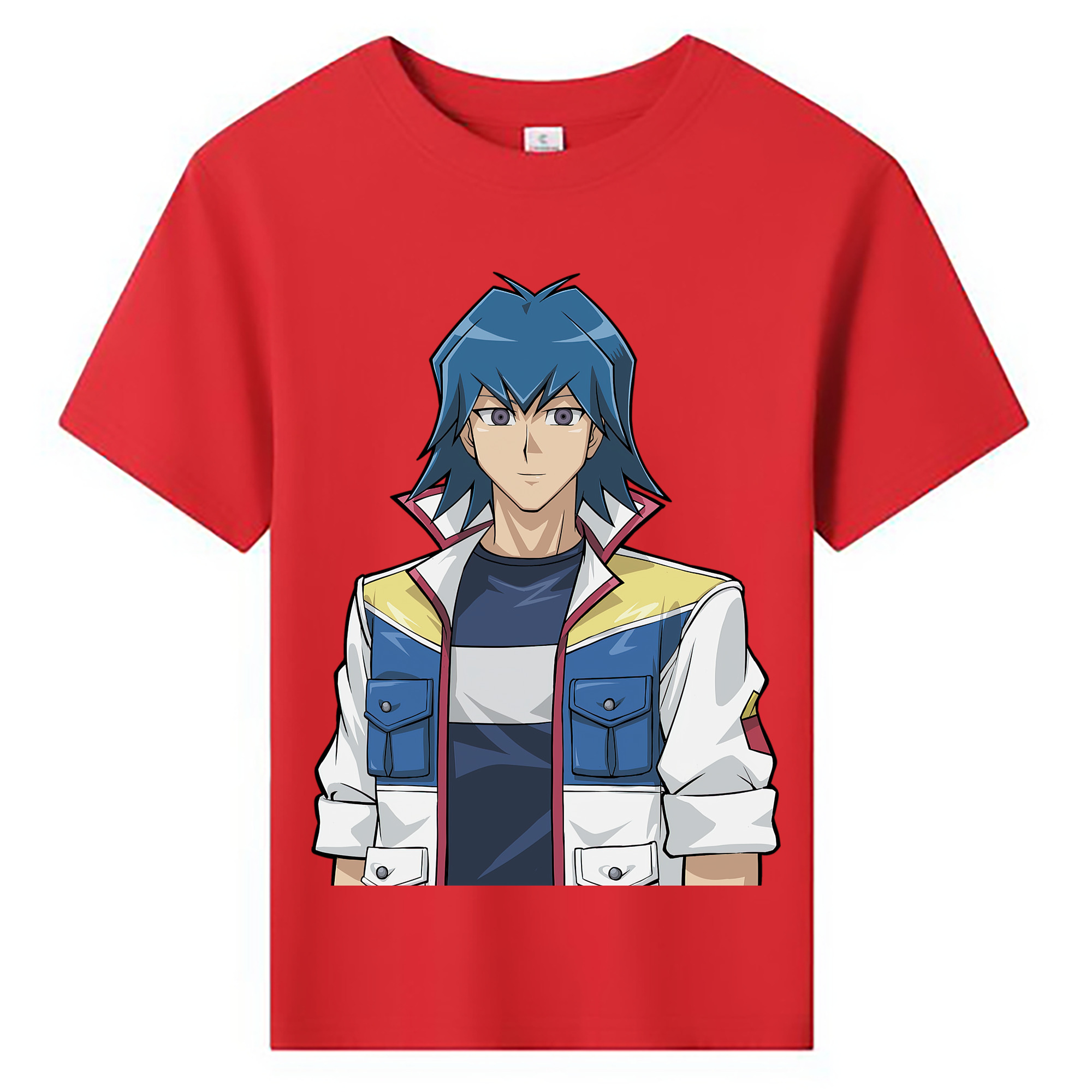 （画像用） 遊☆戯☆王 Yu-Gi-Oh! 綿100％キッズTシャツ（フロントプリント）