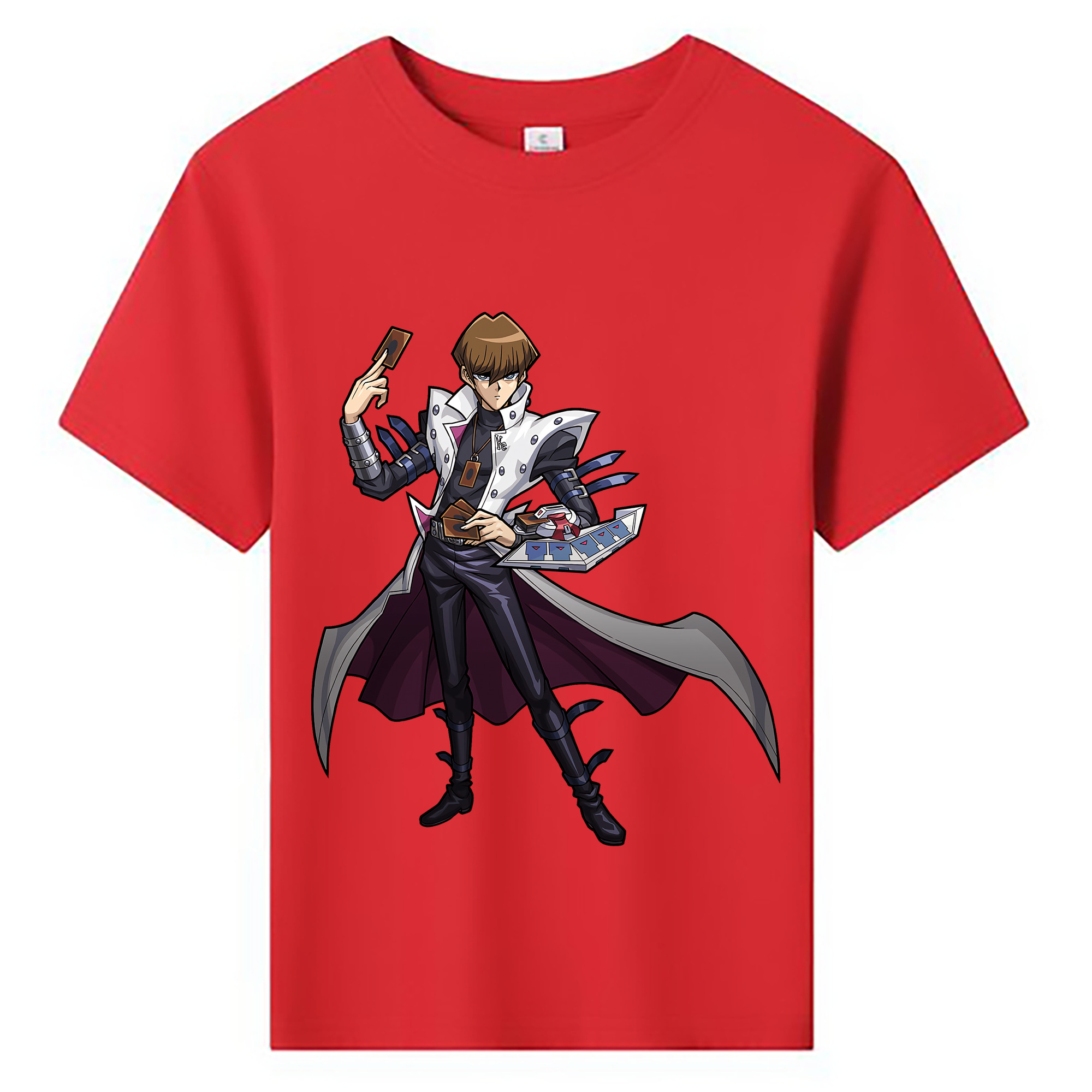 （画像用） 遊☆戯☆王 Yu-Gi-Oh! 綿100％キッズTシャツ（フロントプリント）