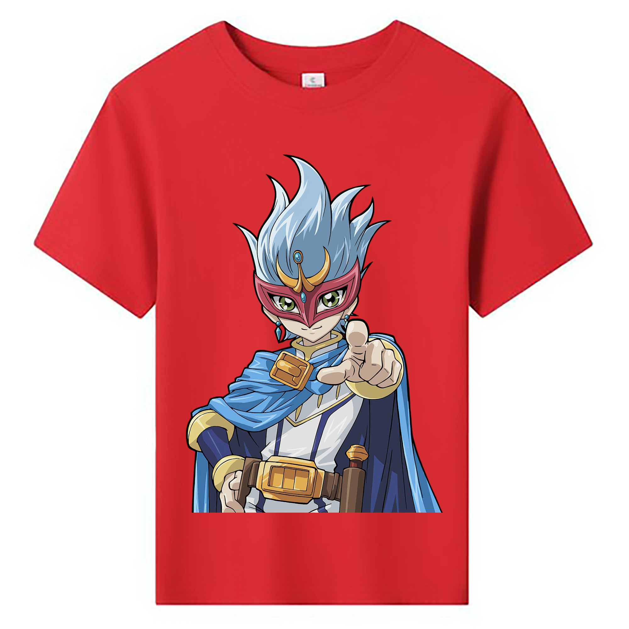 （画像用） 遊☆戯☆王 Yu-Gi-Oh! 綿100％キッズTシャツ（フロントプリント）