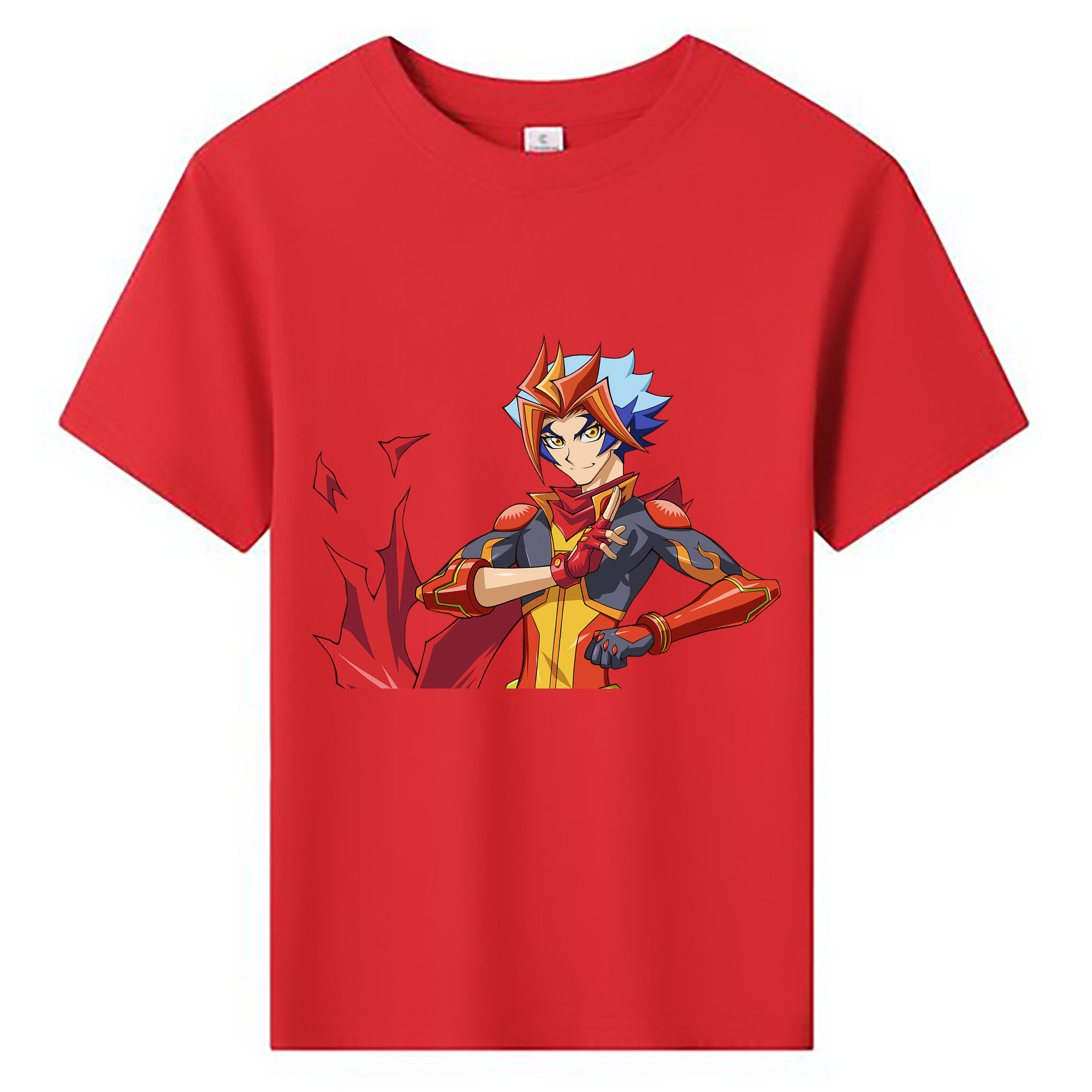 （画像用） 遊☆戯☆王 Yu-Gi-Oh! 綿100％キッズTシャツ（フロントプリント）