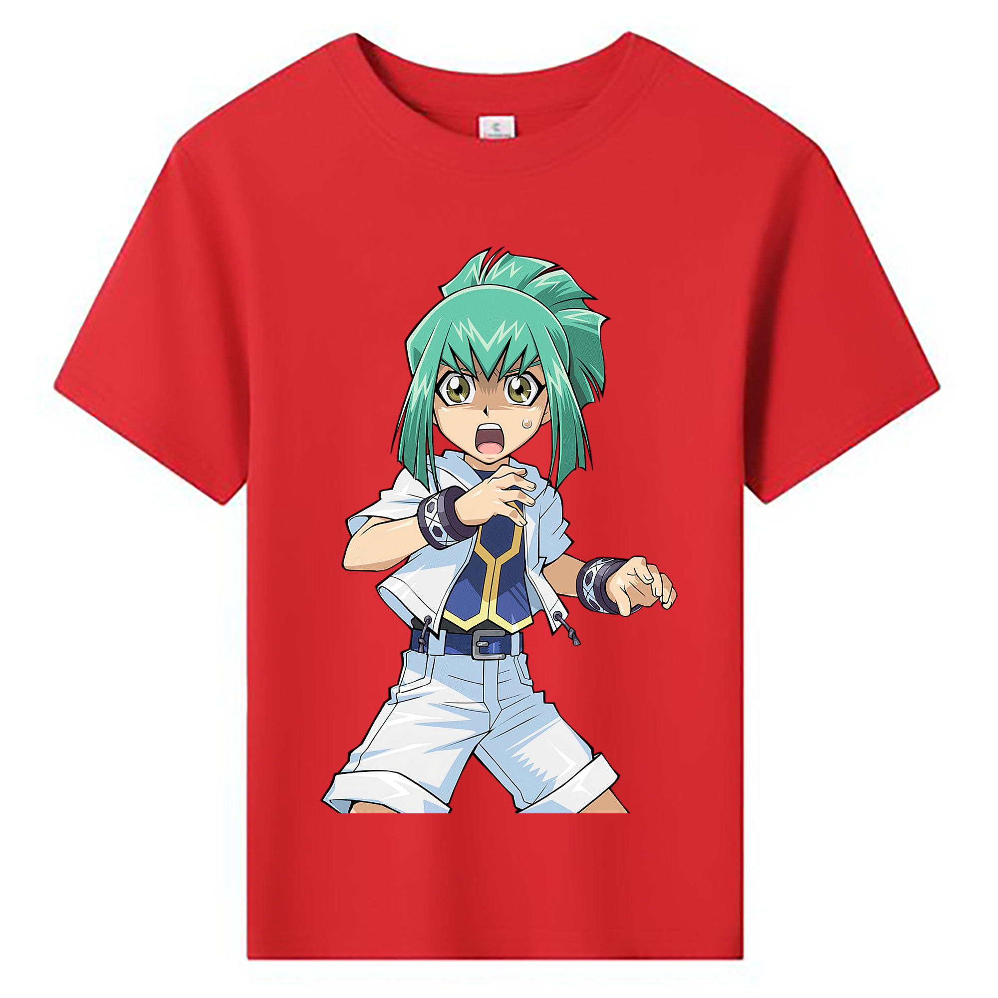 （画像用） 遊☆戯☆王 Yu-Gi-Oh! 綿100％キッズTシャツ（フロントプリント）