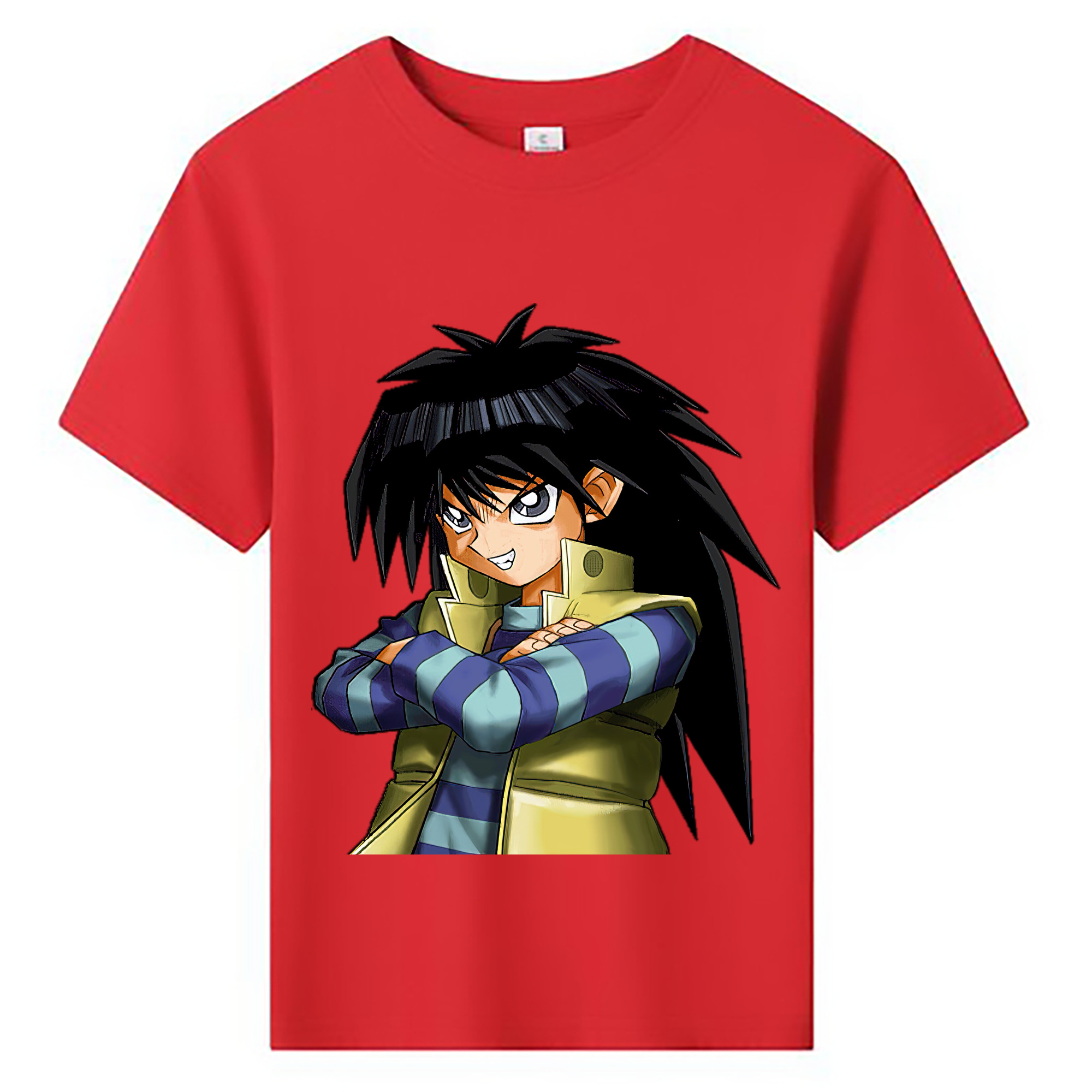 （画像用） 遊☆戯☆王 Yu-Gi-Oh! 綿100％キッズTシャツ（フロントプリント）