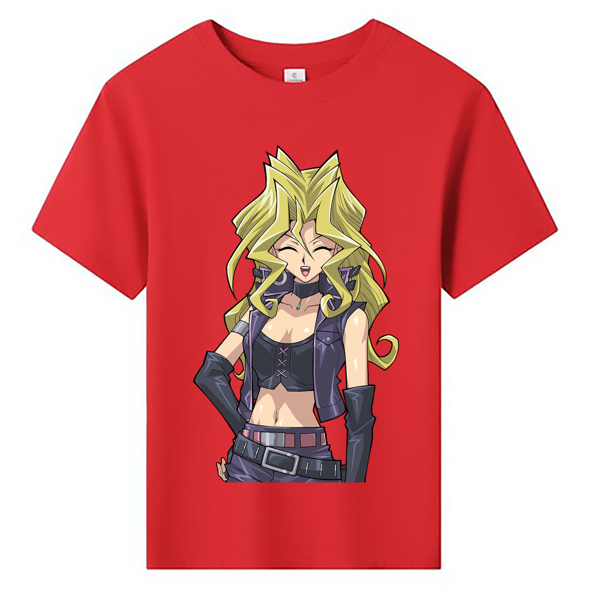 （画像用） 遊☆戯☆王 Yu-Gi-Oh! 綿100％キッズTシャツ（フロントプリント）