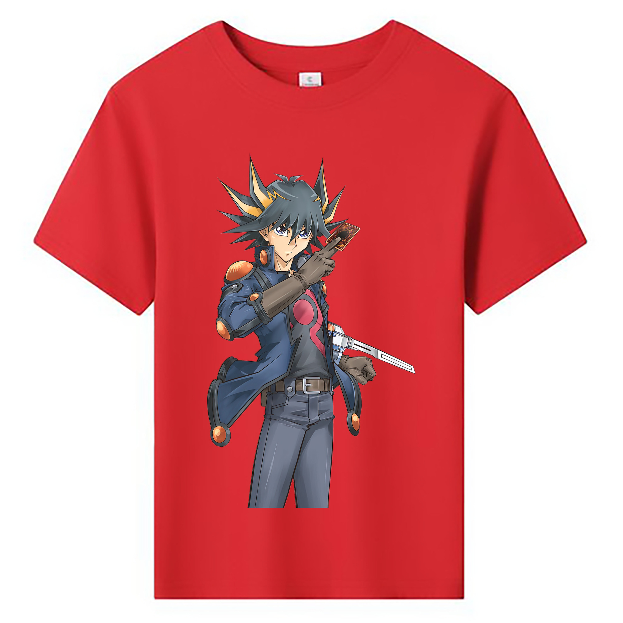 （画像用） 遊☆戯☆王 Yu-Gi-Oh! 綿100％キッズTシャツ（フロントプリント）