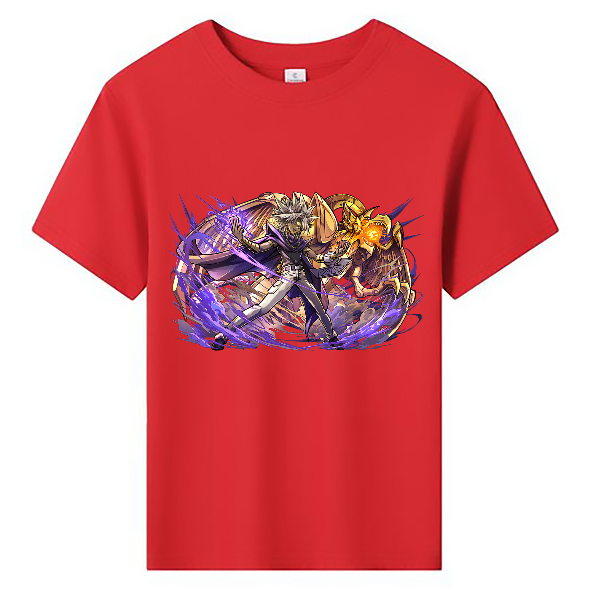 （画像用） 遊☆戯☆王 Yu-Gi-Oh! 綿100％キッズTシャツ（フロントプリント）