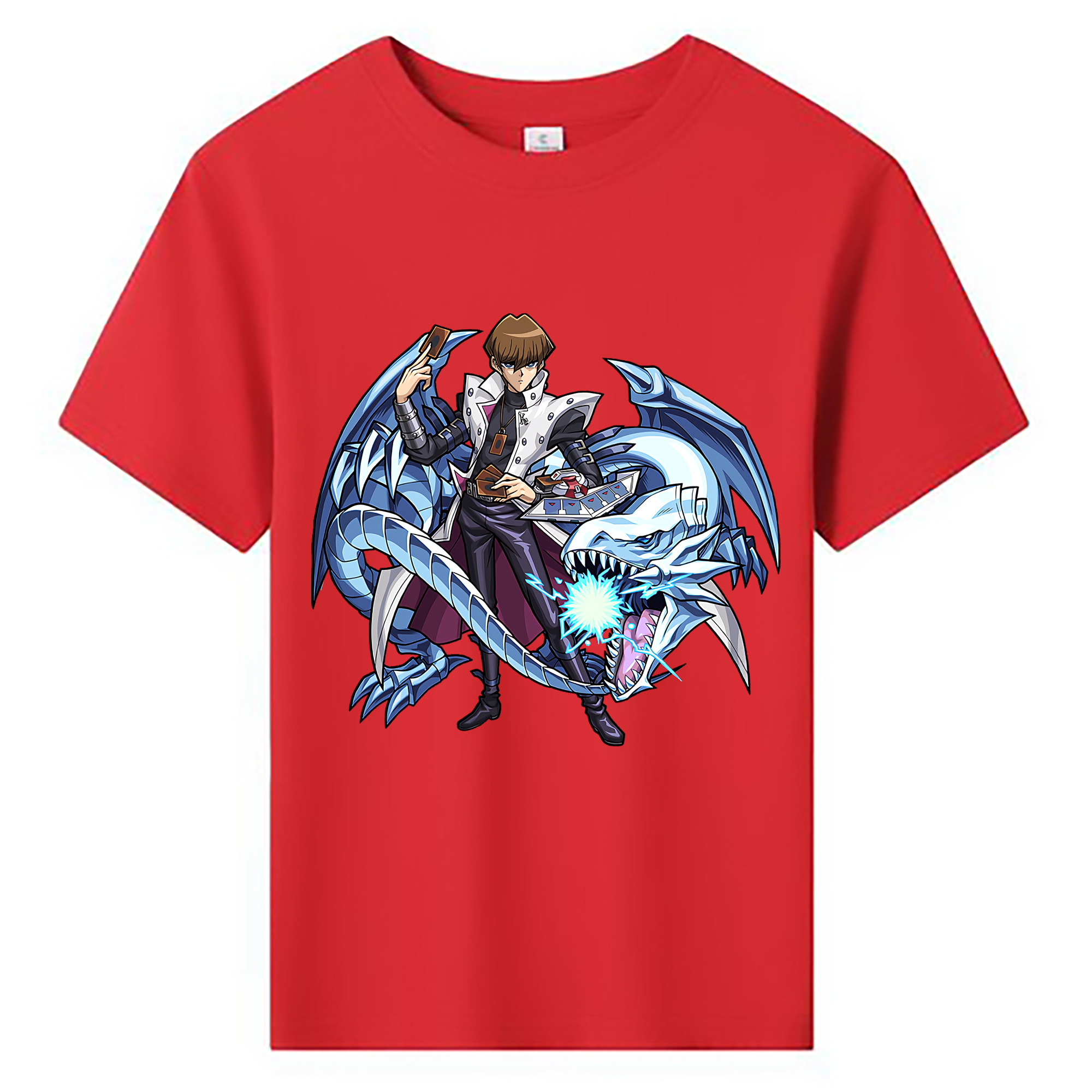 （画像用） 遊☆戯☆王 Yu-Gi-Oh! 綿100％キッズTシャツ（フロントプリント）
